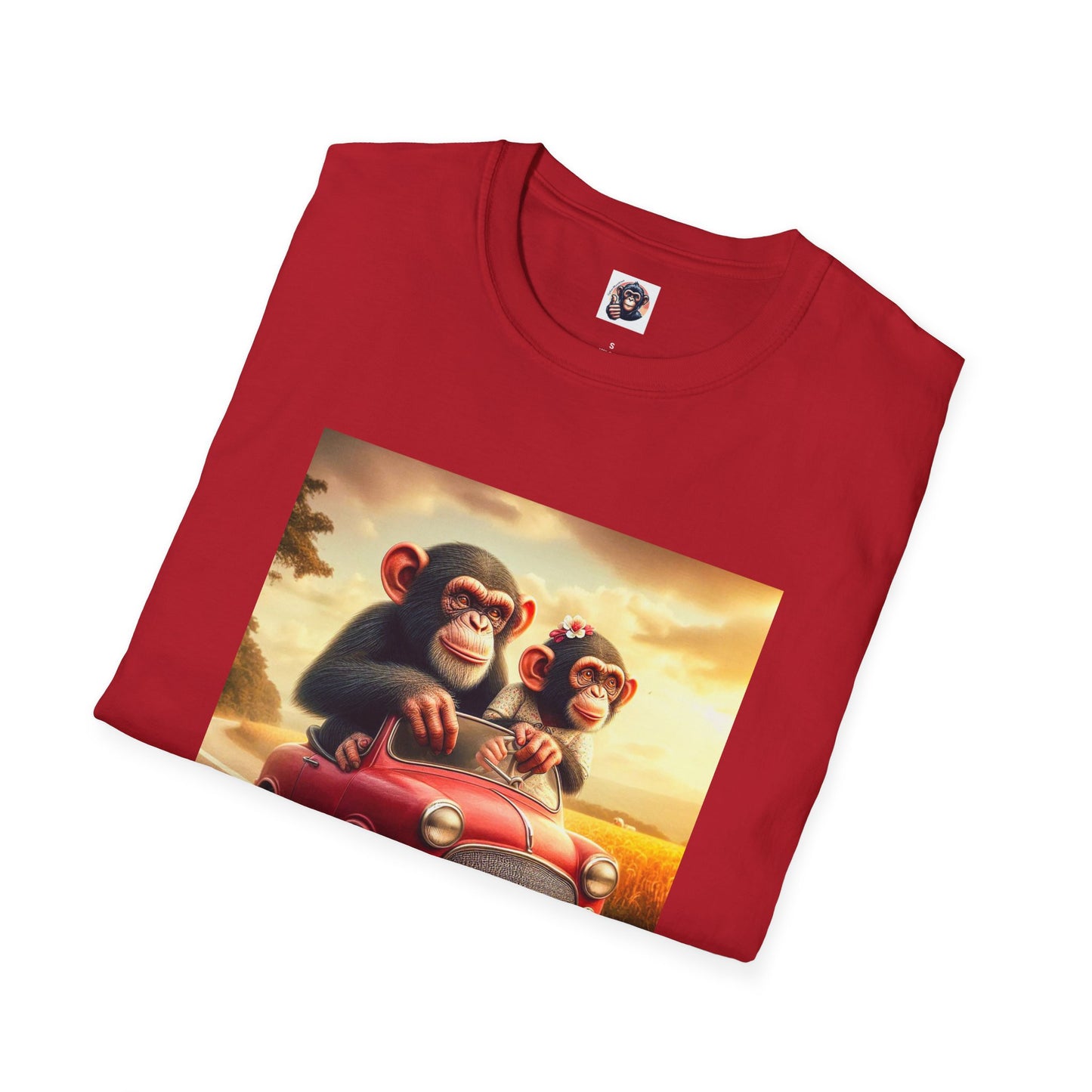 Wacky Chimp T-Shirt Printify   