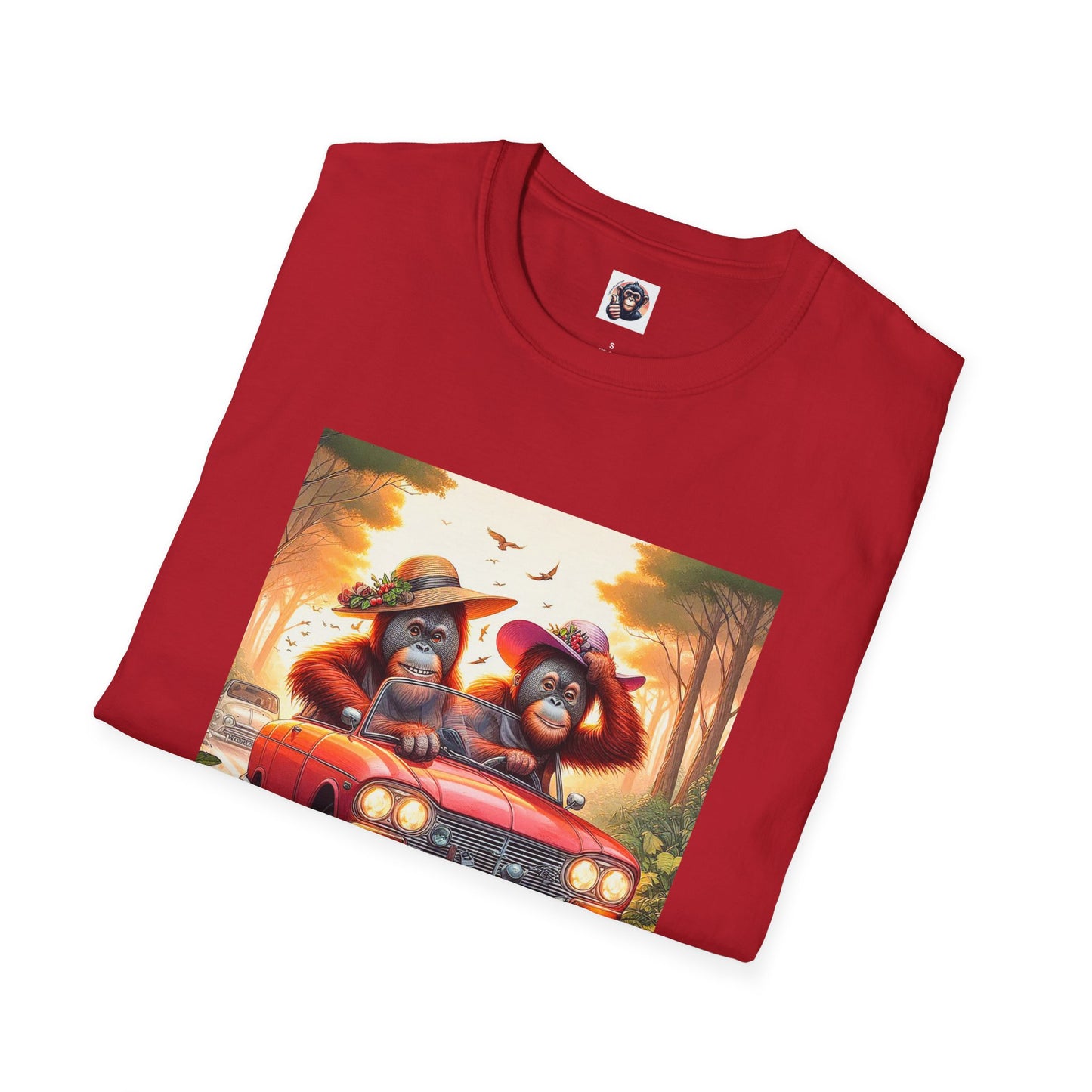 Wacky Orangutans T-Shirt Printify   