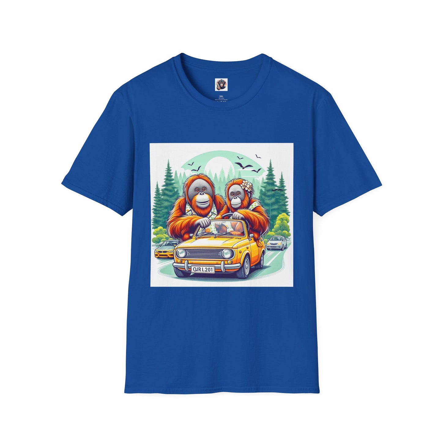 Orangutans T-Shirt Printify XS Royal 