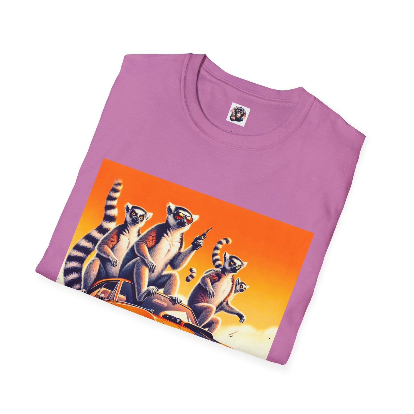 Wacky Lemurs T-Shirt Printify   