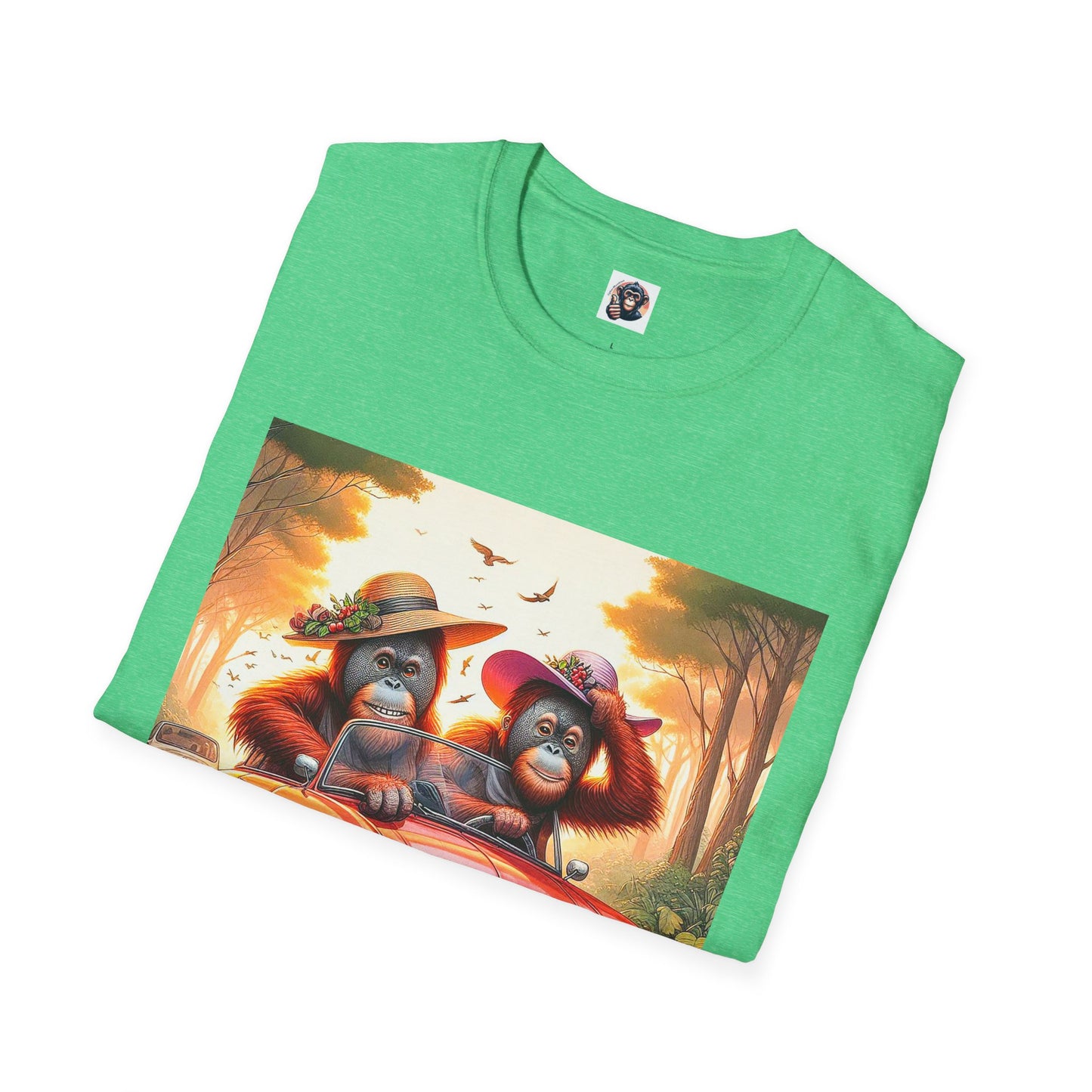 Wacky Orangutans T-Shirt Printify   