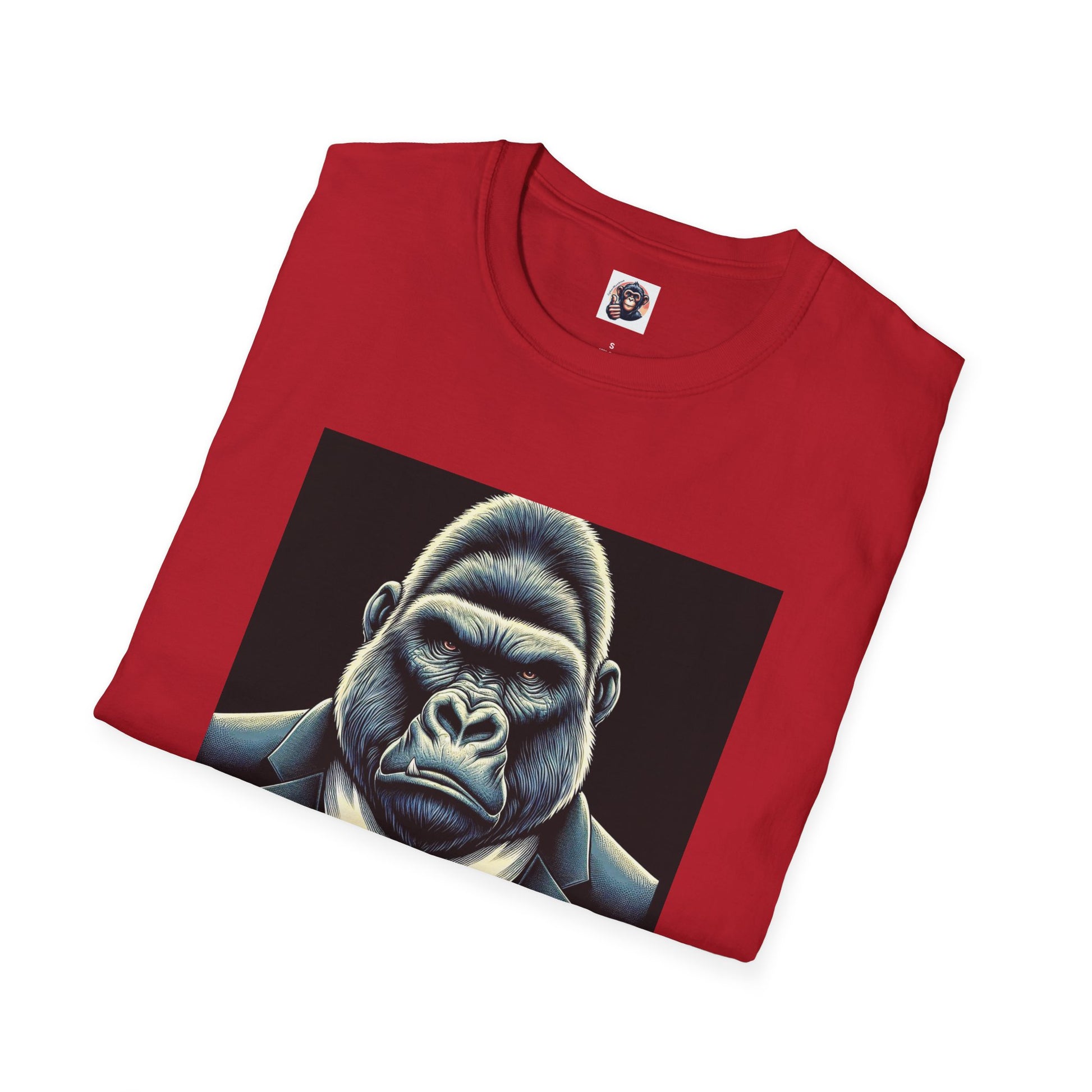 Gorilla T-Shirt Printify   