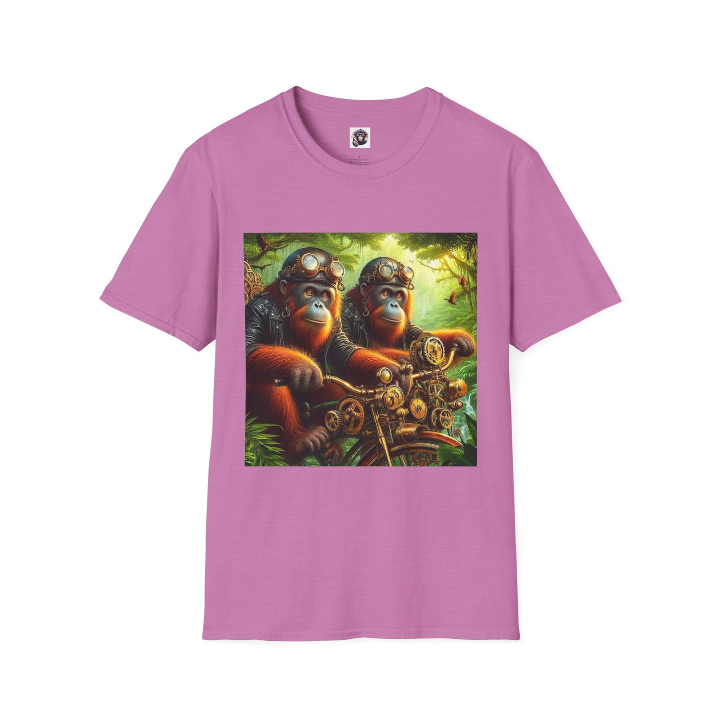 Orangutans T-Shirt Printify S Heather Radiant Orchid 