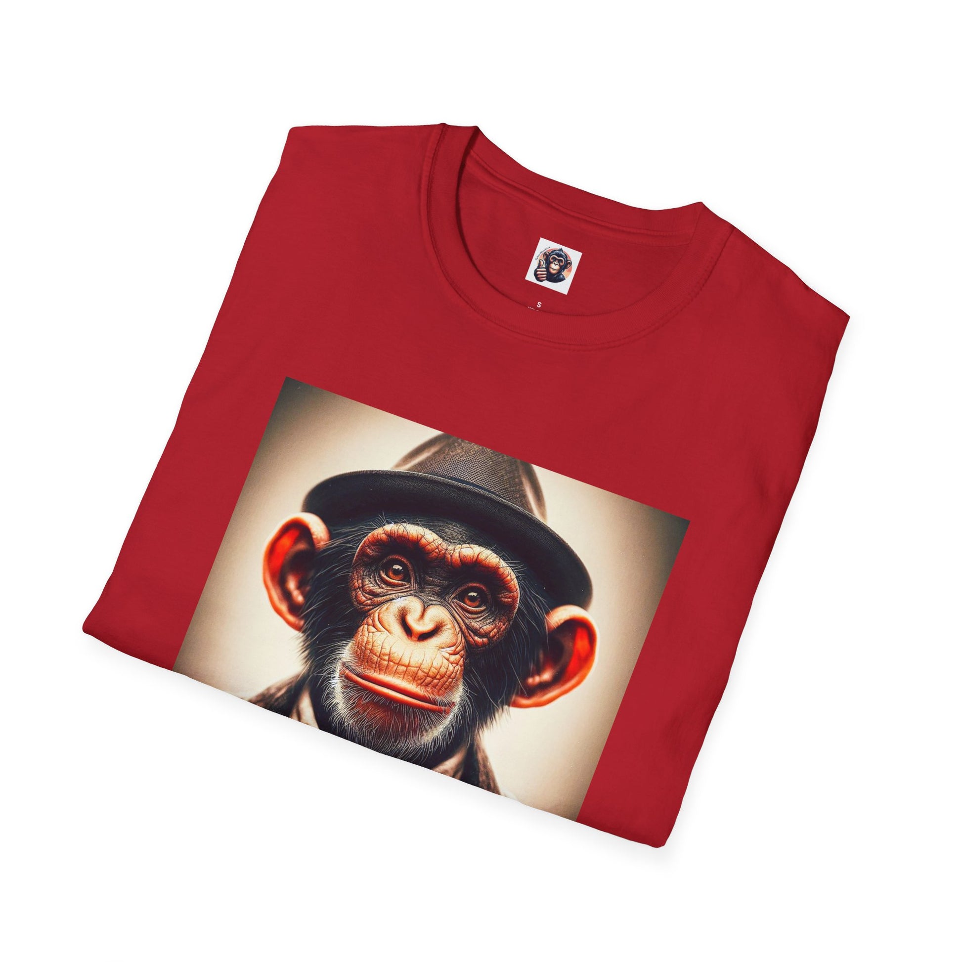 Chimp T-Shirt Printify   