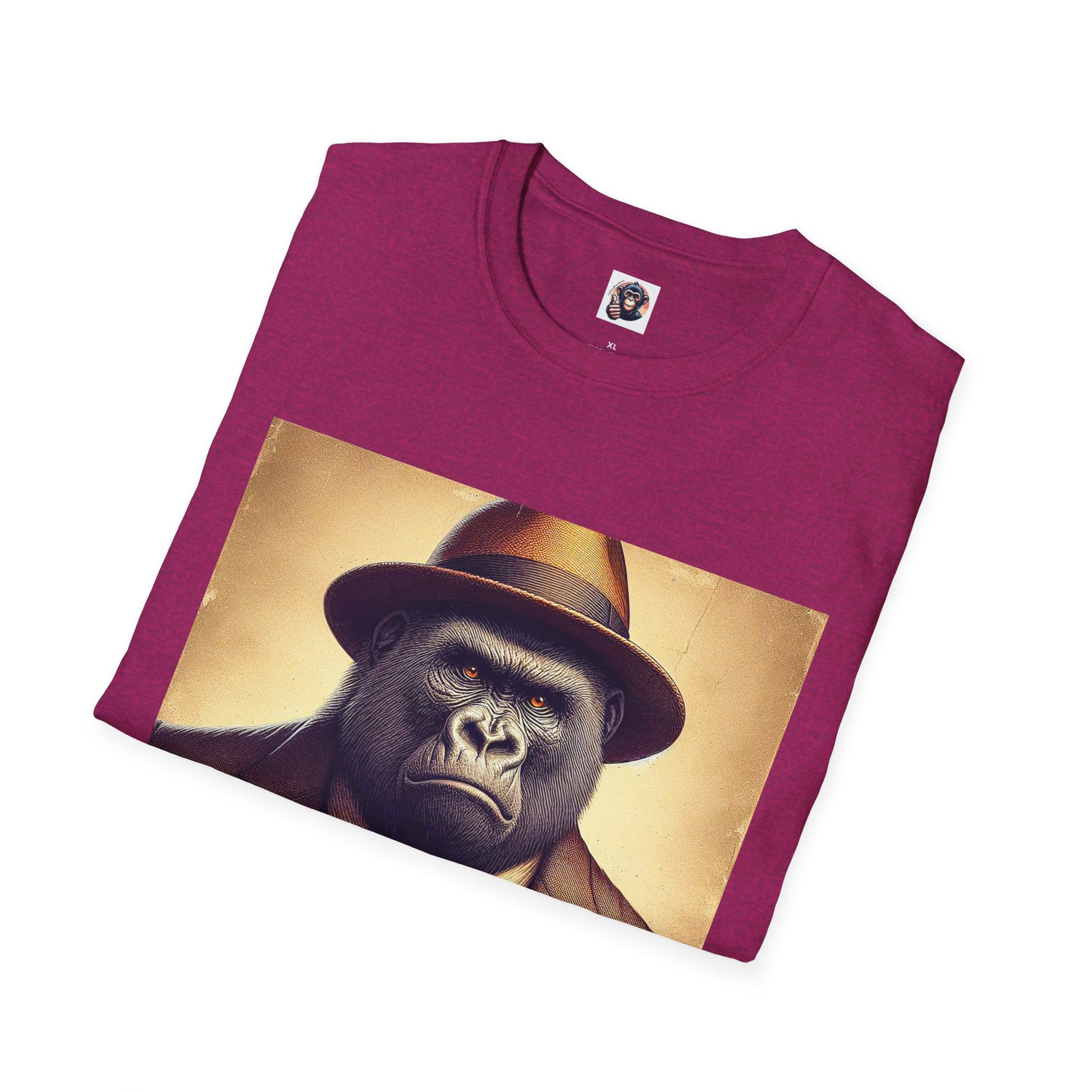 Gorilla T-Shirt Printify   