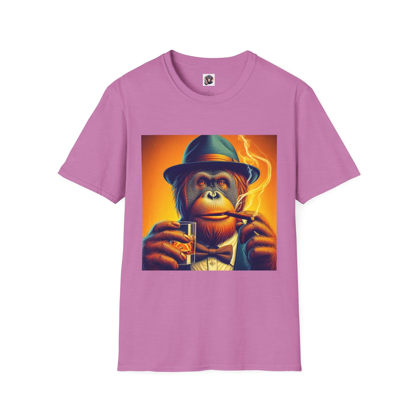 Orangutans T-Shirt Printify S Heather Radiant Orchid 