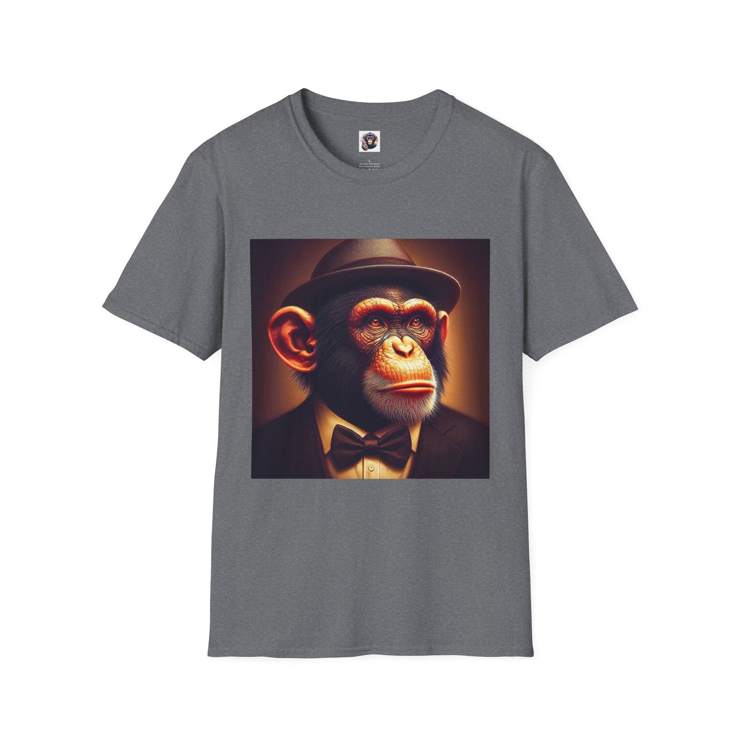 Chimp T-Shirt Printify S Graphite Heather 