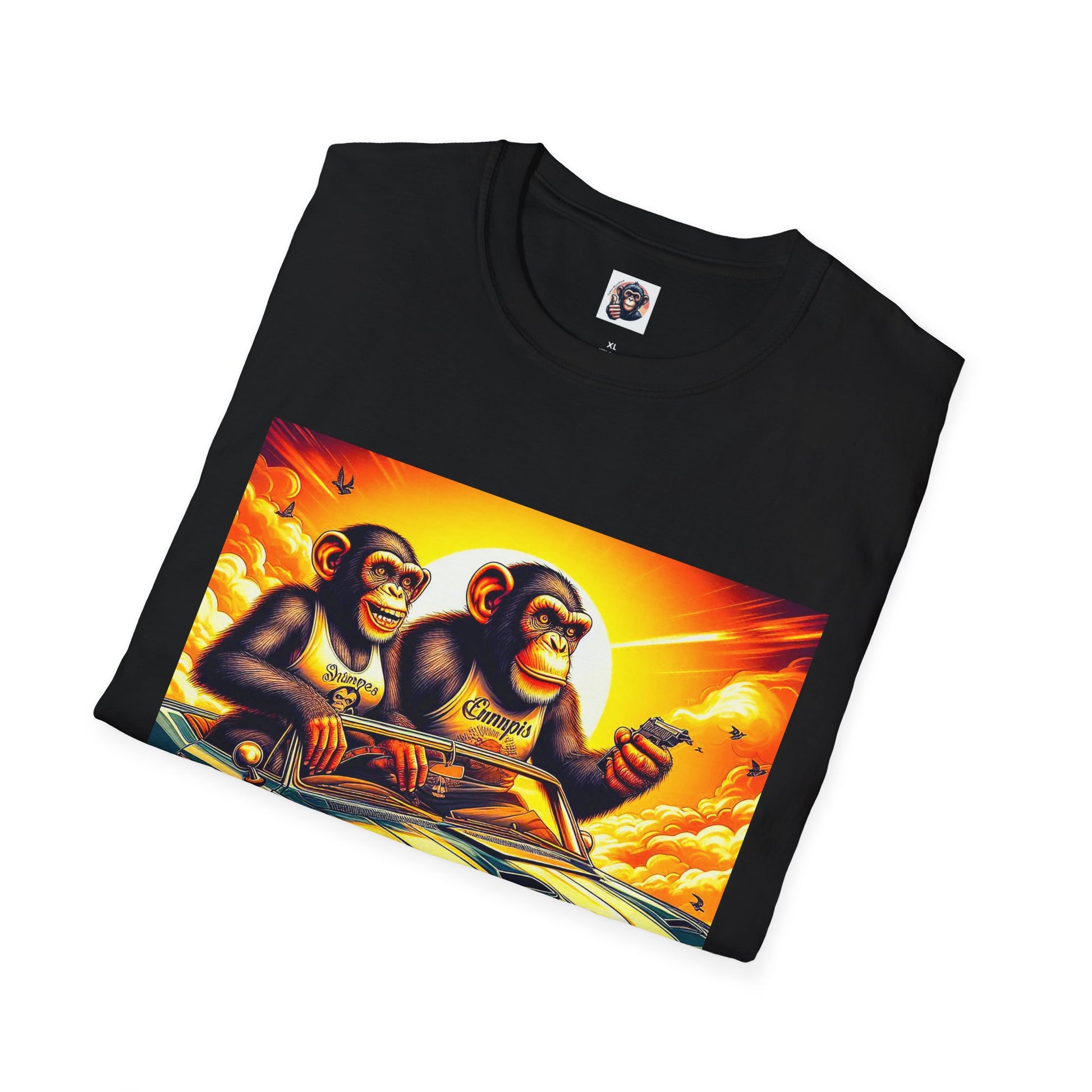 Wacky Chimp T-Shirt Printify   