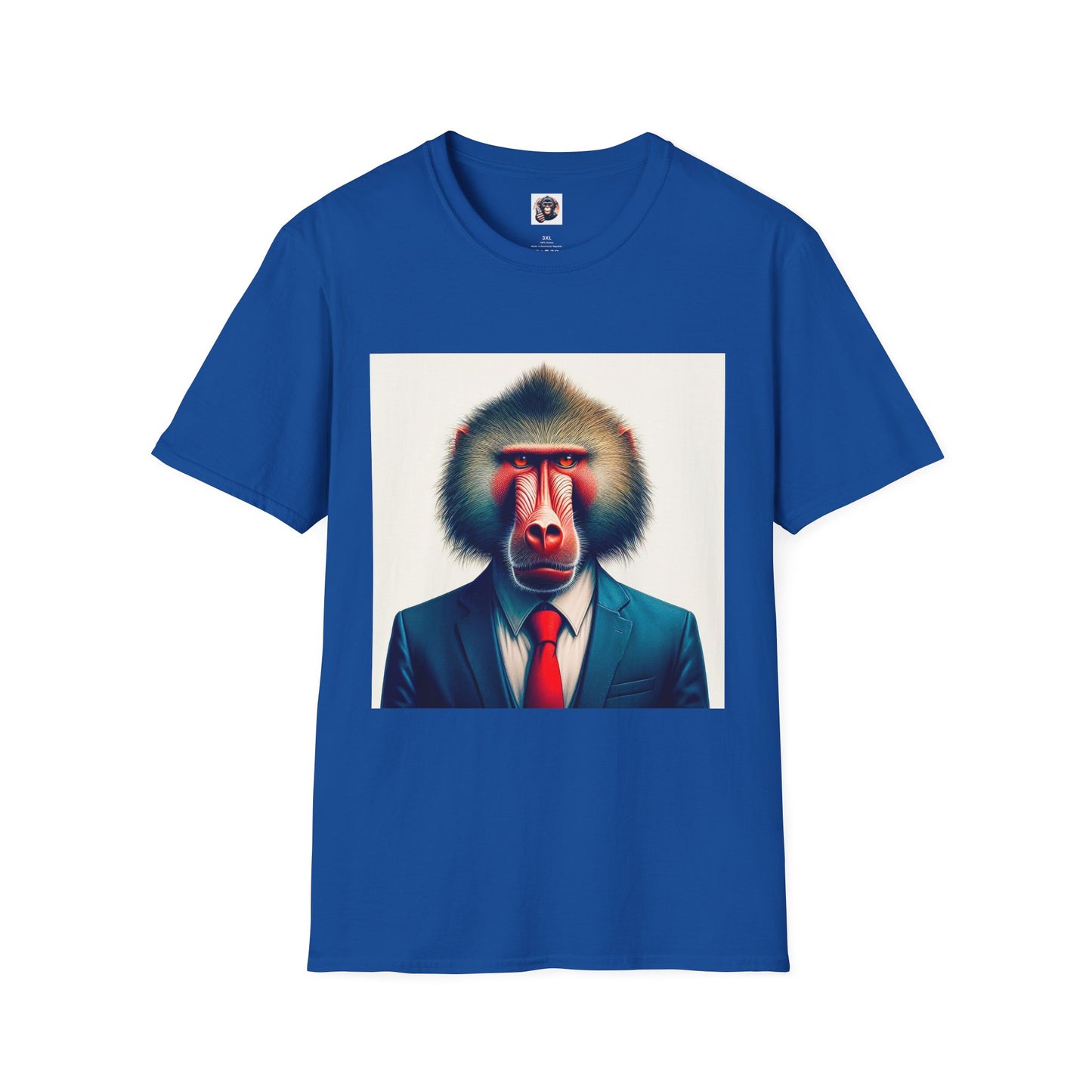 Baboon T-Shirt Printify XS Royal 