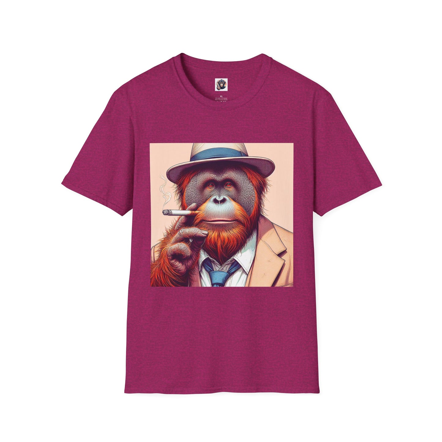 Orangutans T-Shirt Printify S Antique Heliconia 