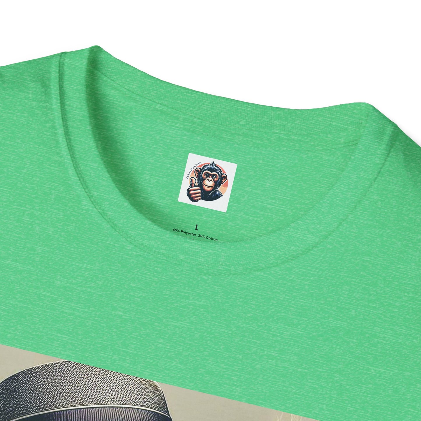 Chimp smoking shirt