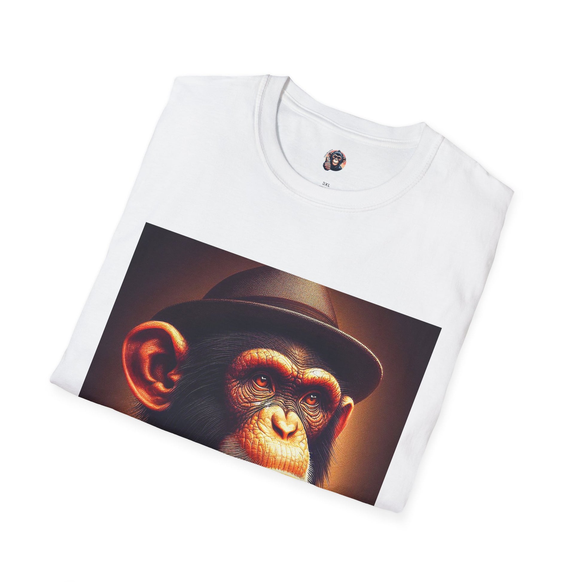 Chimp T-Shirt Printify   