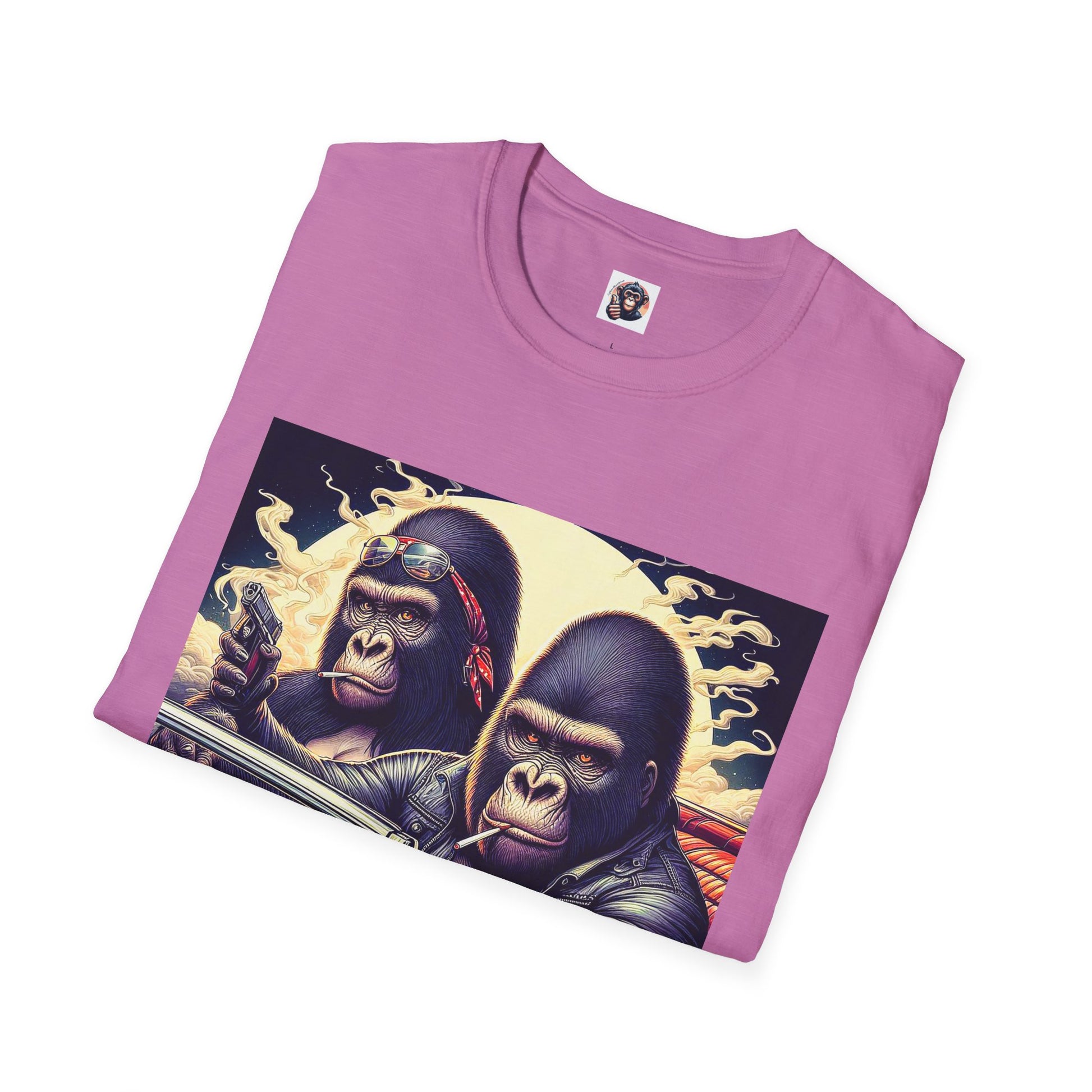 Wacky Gorilla T-Shirt Printify   