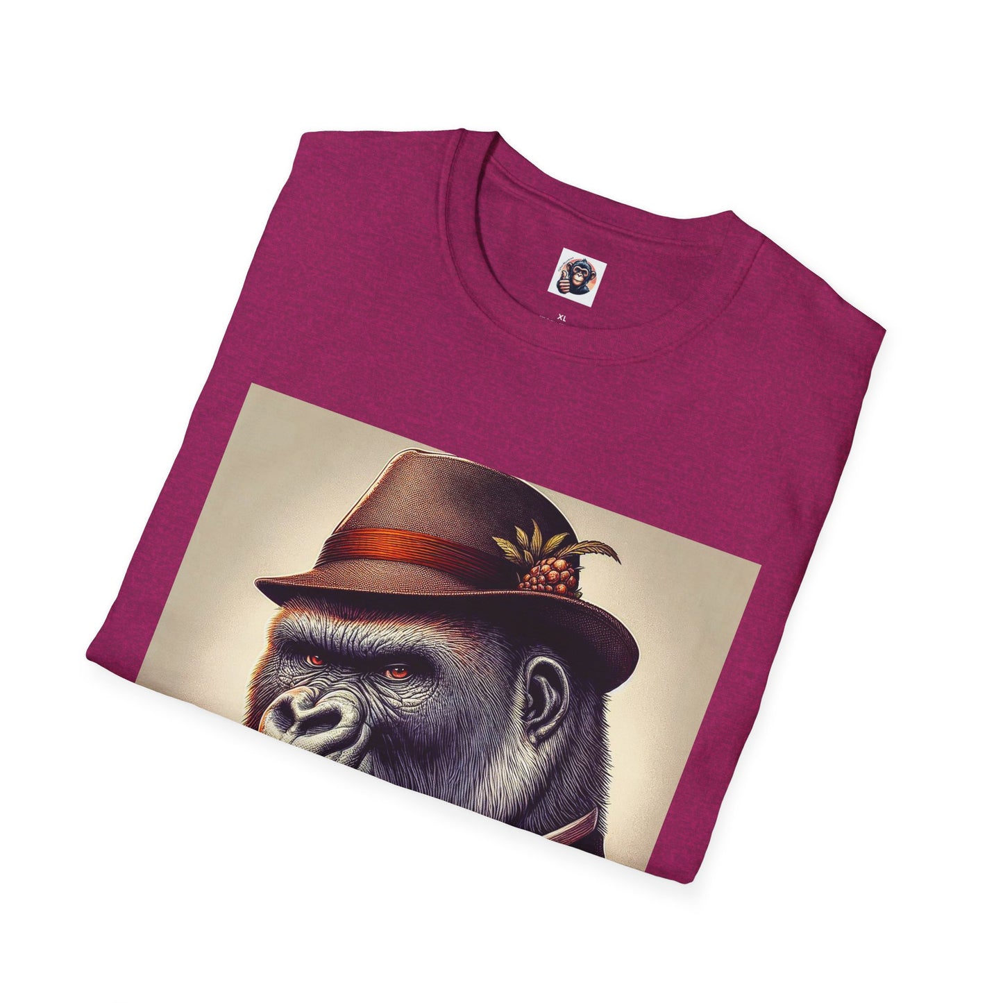 Gorilla T-Shirt Printify   