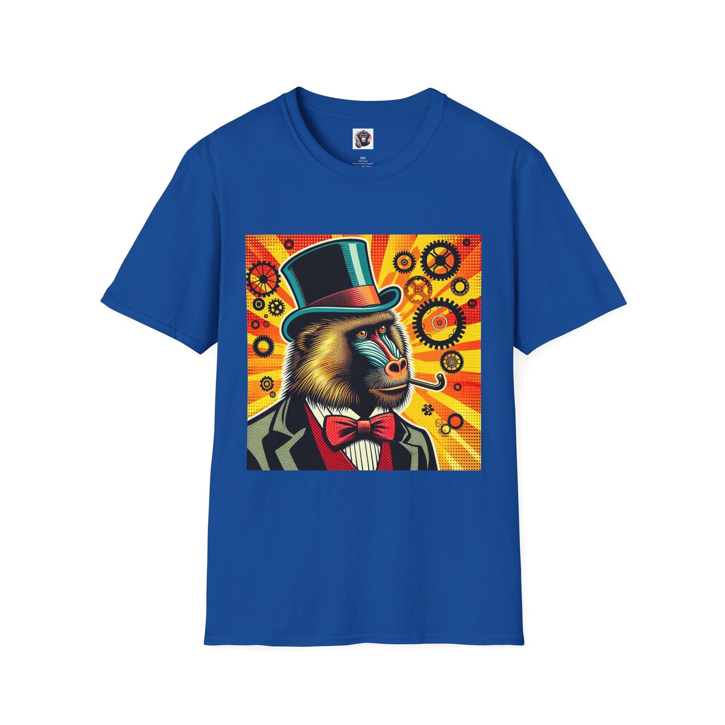 Baboon T-Shirt Printify XS Royal 