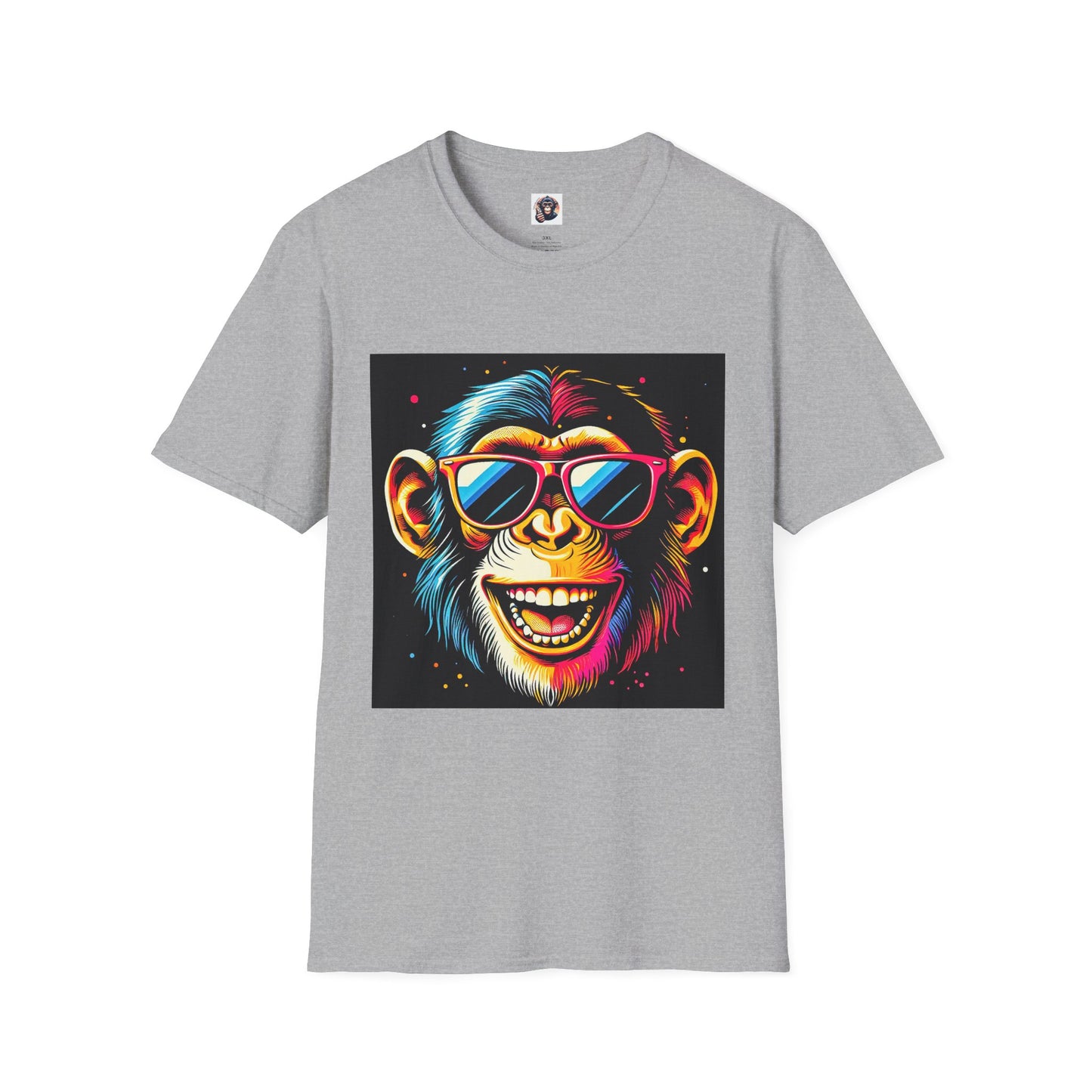 Chimp T-Shirt Printify XS Sport Grey 