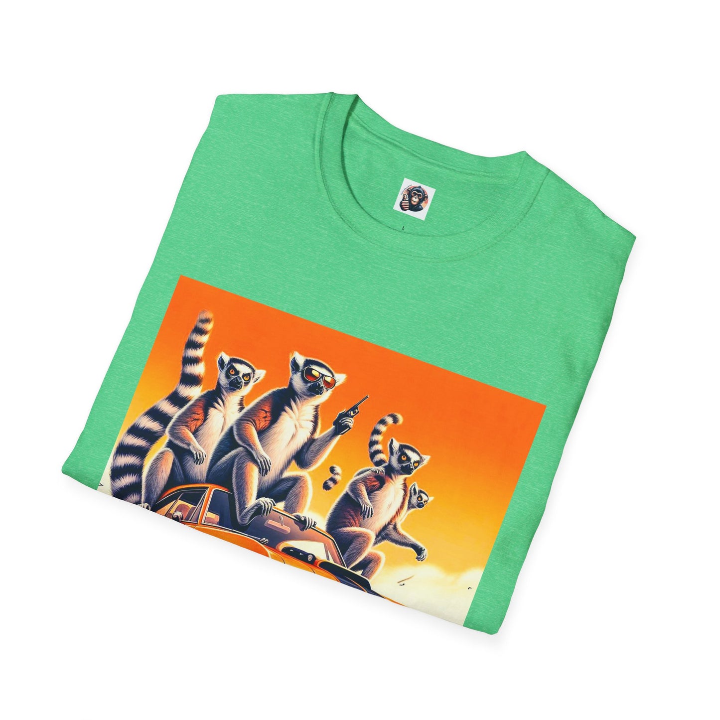 Wacky Lemurs T-Shirt Printify   