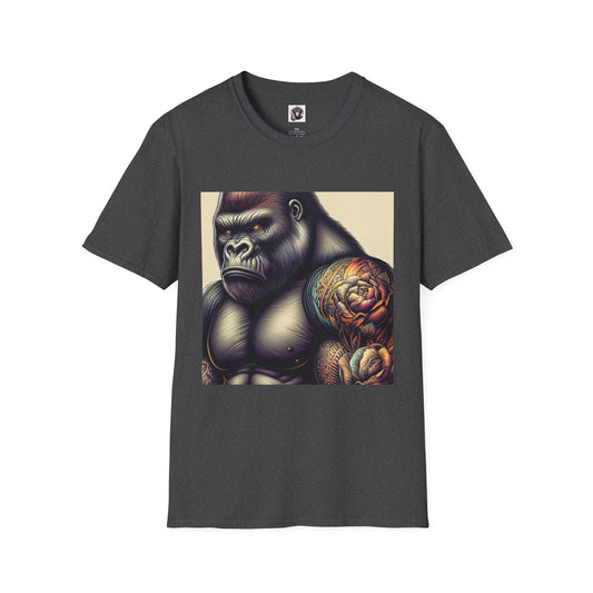 Gorilla T-Shirt Printify XS Dark Heather 