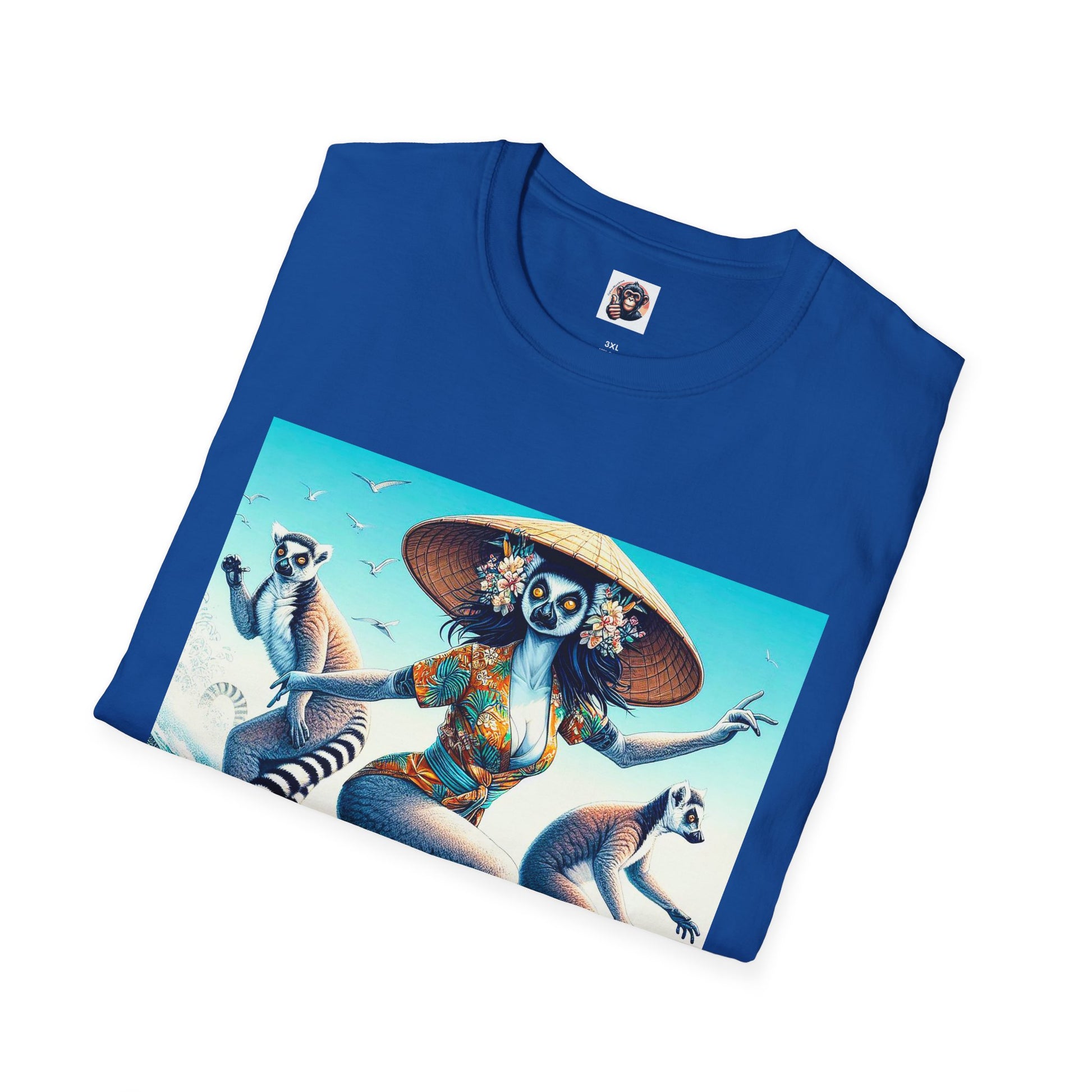 Lemurs ocean party T-Shirt Printify