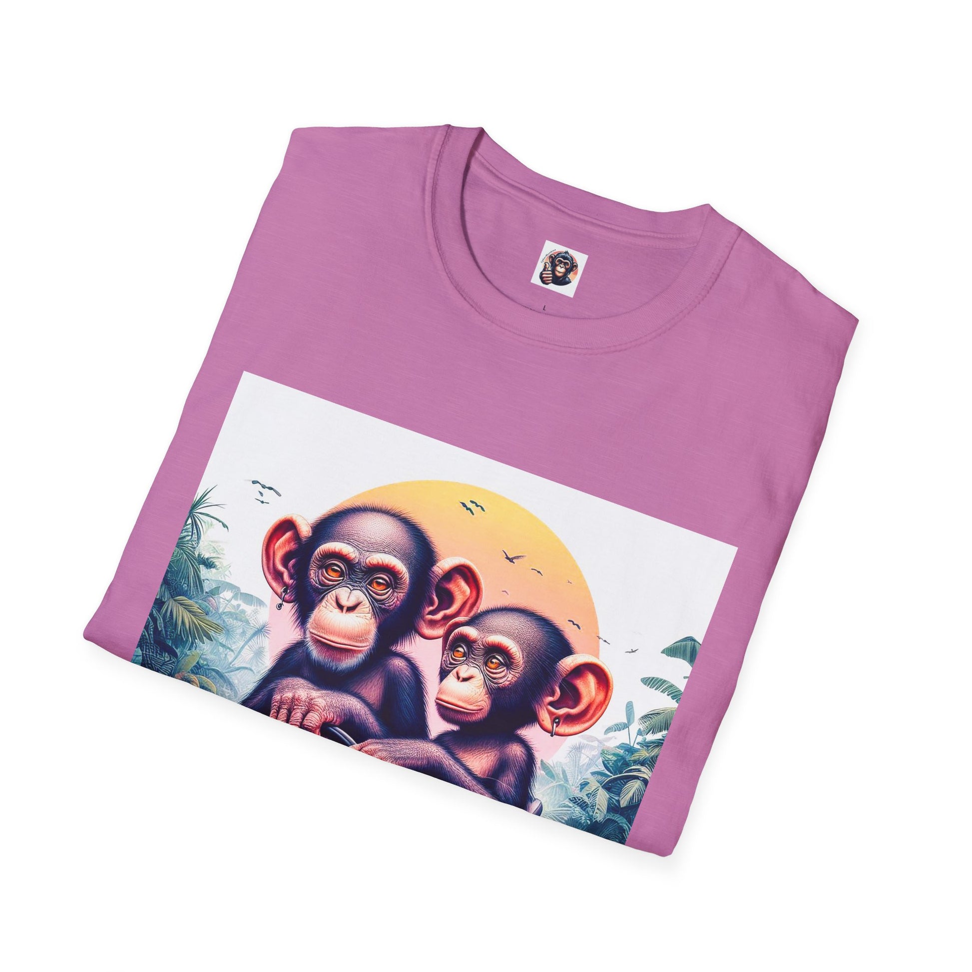 Wacky Bonobo T-Shirt Printify   