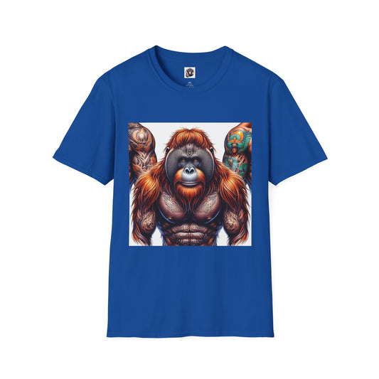 Orangutans muscles man