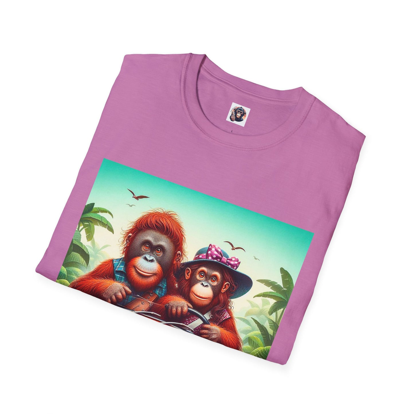 Wacky Orangutans T-Shirt Printify   