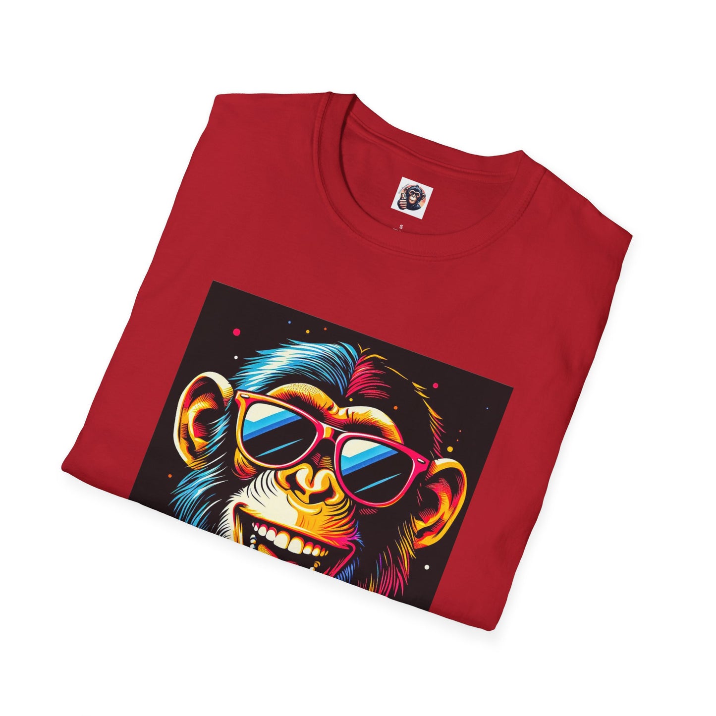 Chimp T-Shirt Printify   