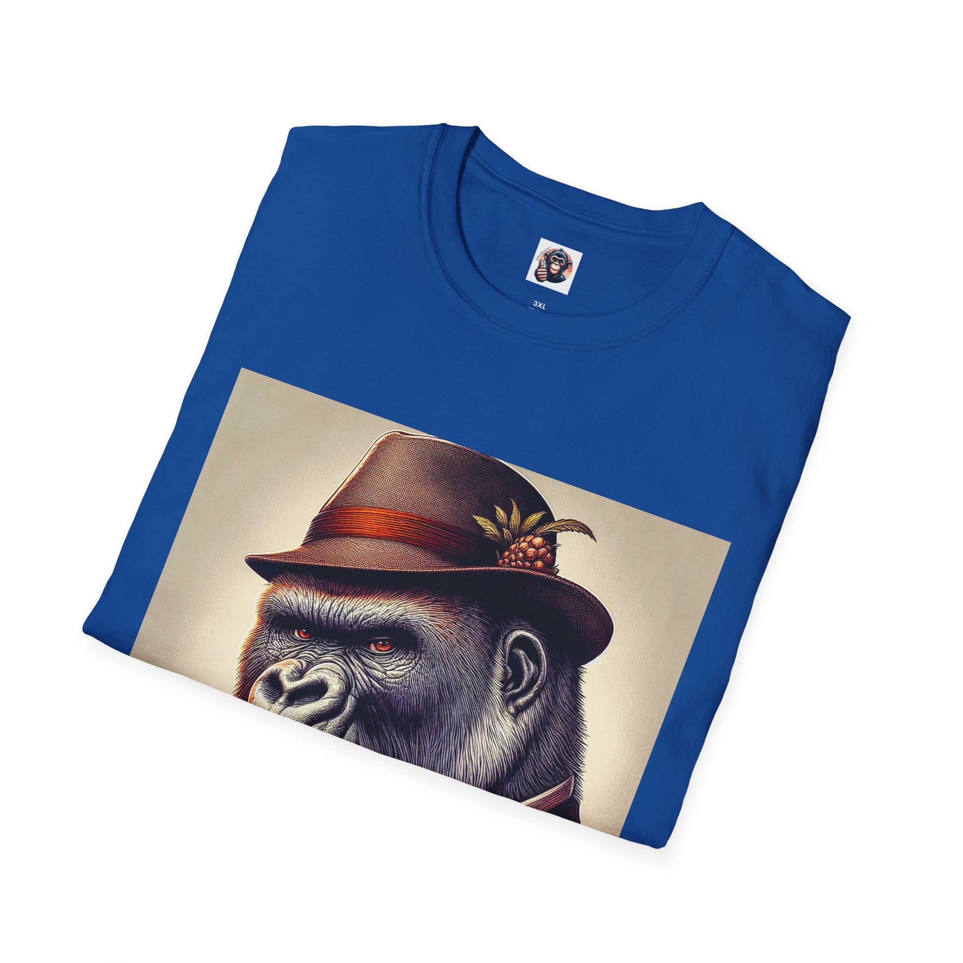 Gorilla T-Shirt Printify   