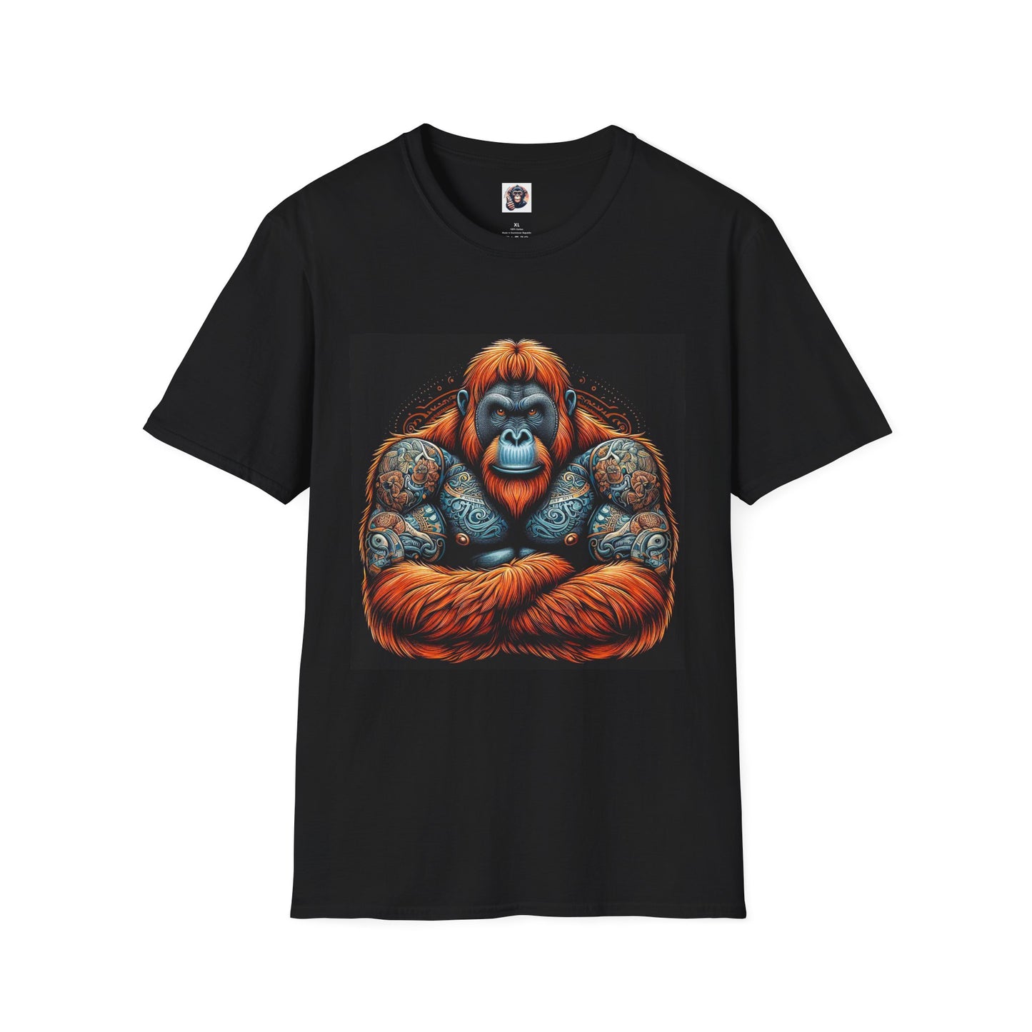 Orangutans T-Shirt Printify S Black 