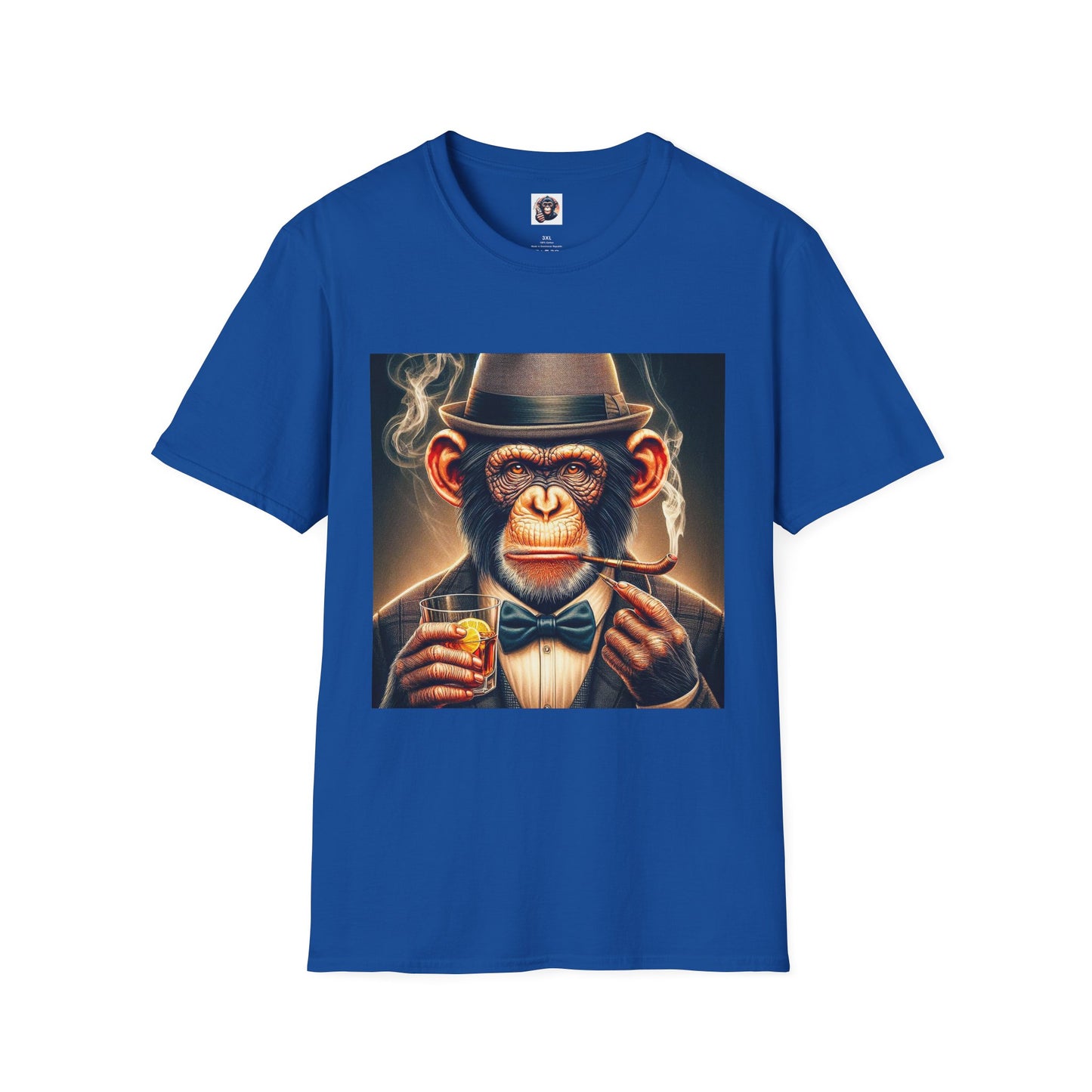 Chimp T-Shirt Printify XS Royal 