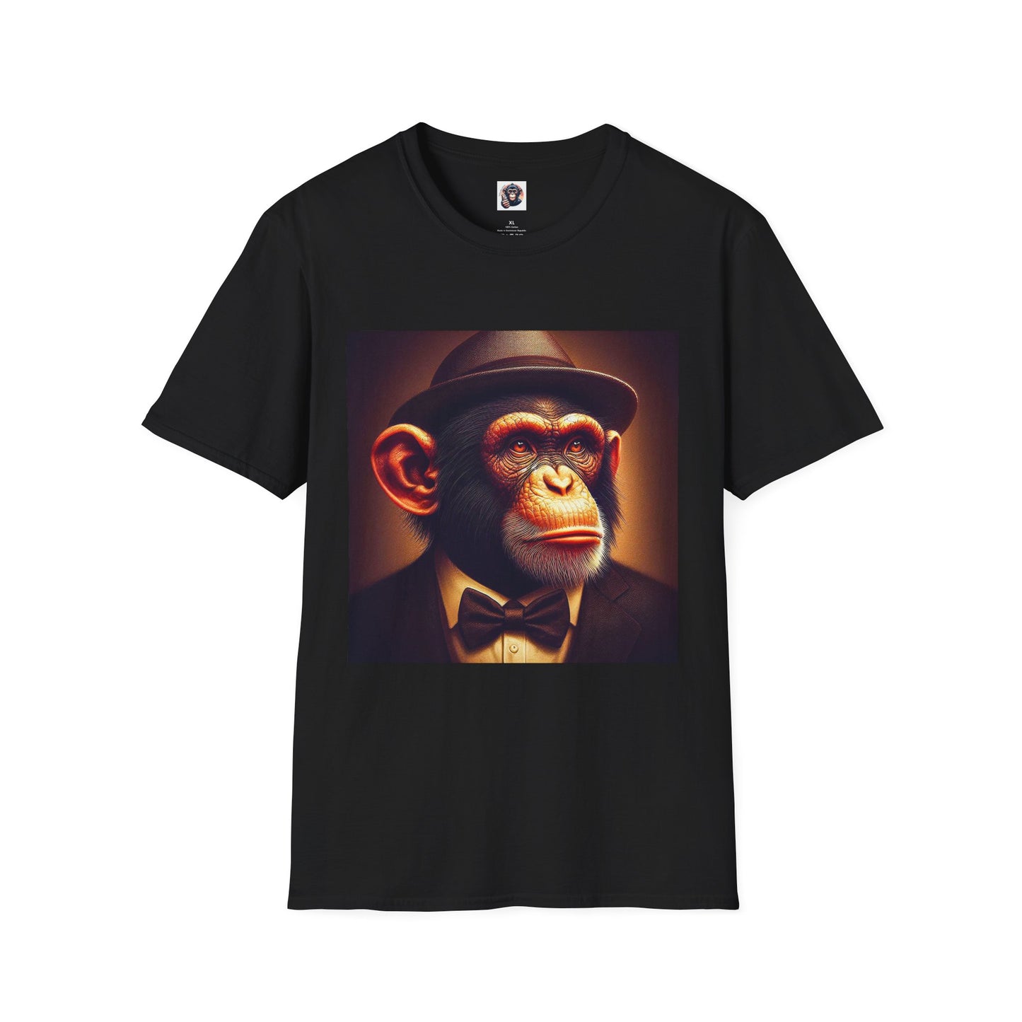 Chimp T-Shirt Printify XS Black 