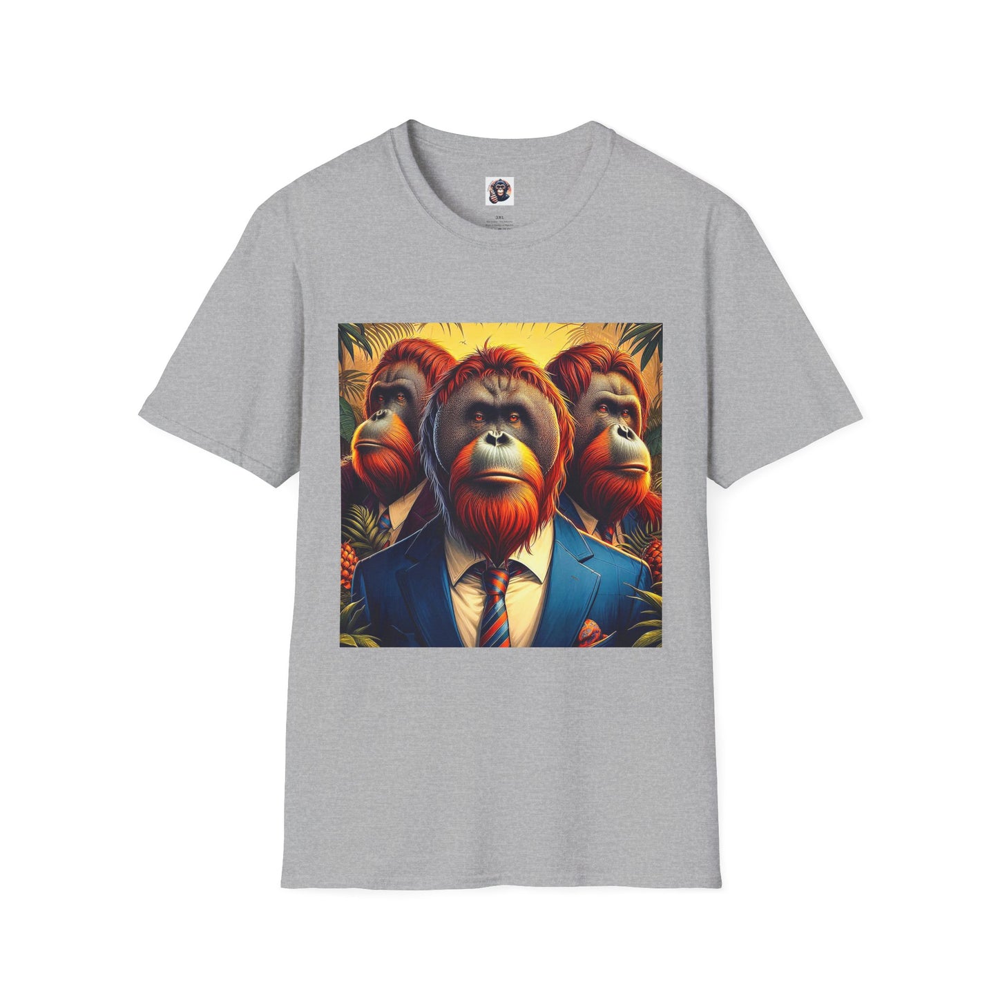 Orangutans T-Shirt Printify XS Sport Grey 