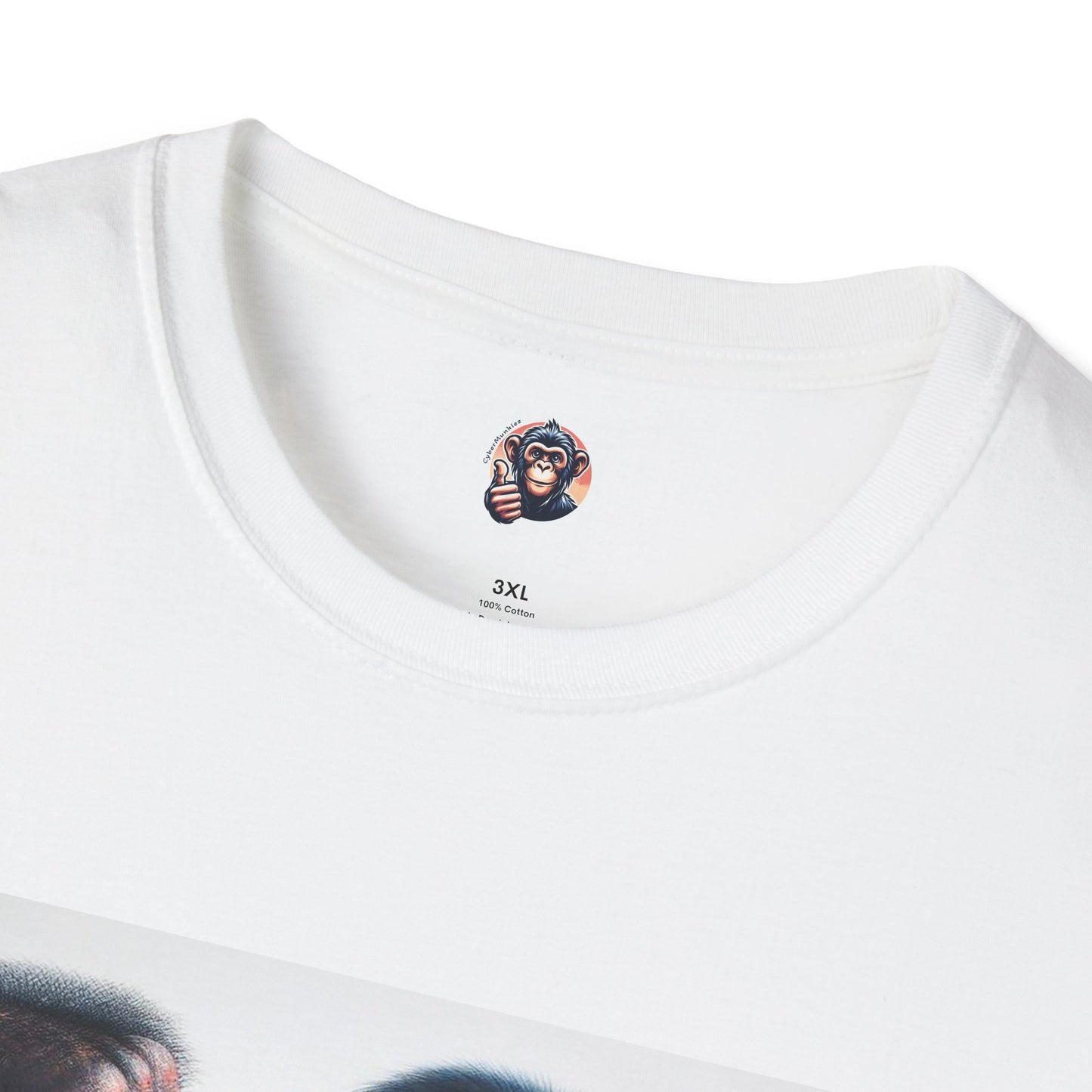 Chimp T-Shirt Printify   