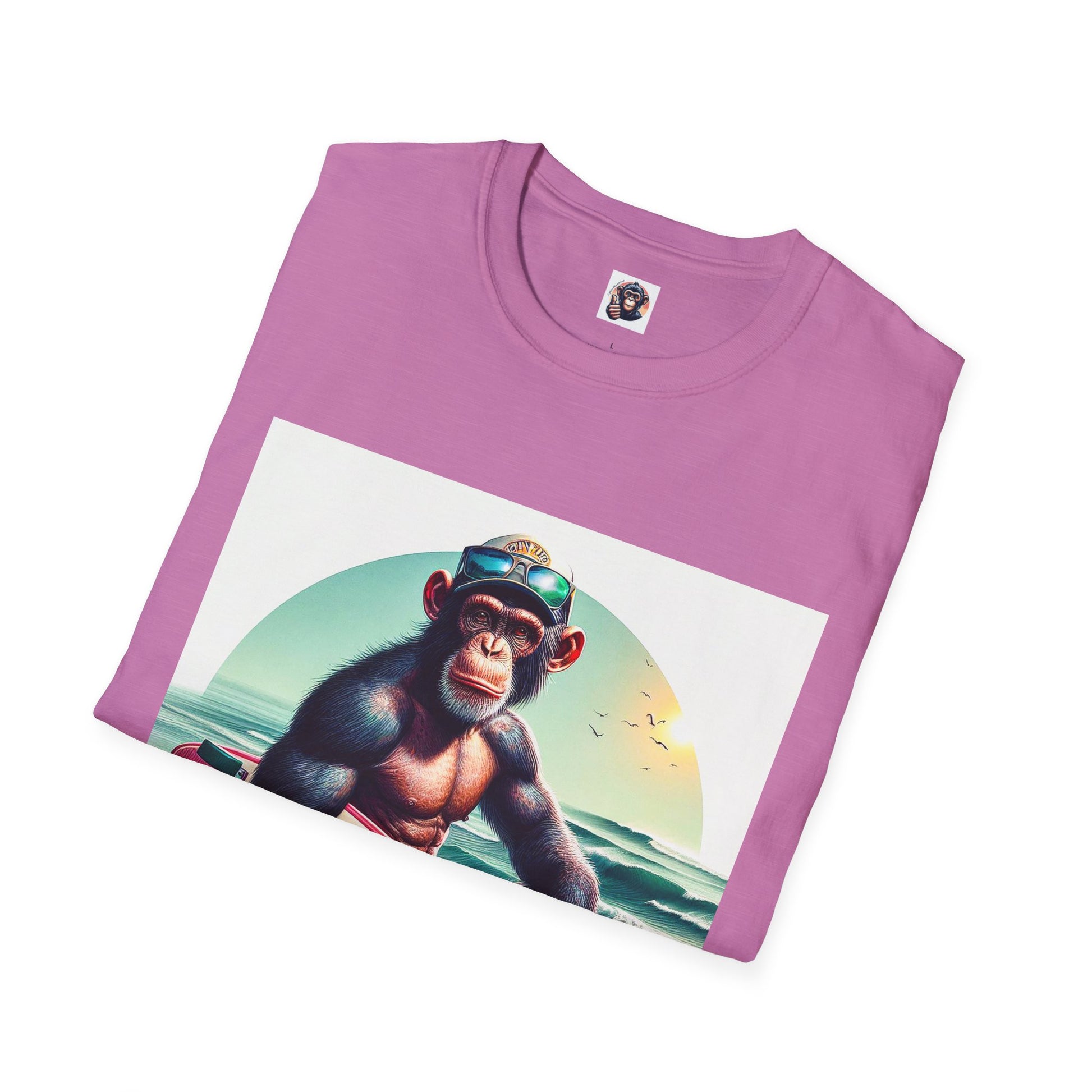 Chimp T-Shirt Printify   