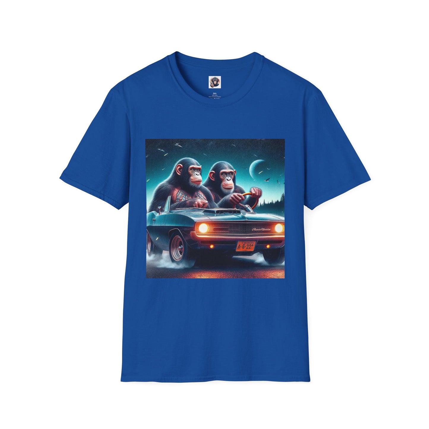 Wacky Bonobo T-Shirt Printify XS Royal 