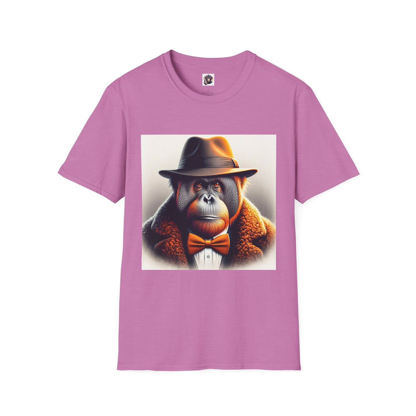 Orangutans T-Shirt Printify S Heather Radiant Orchid 