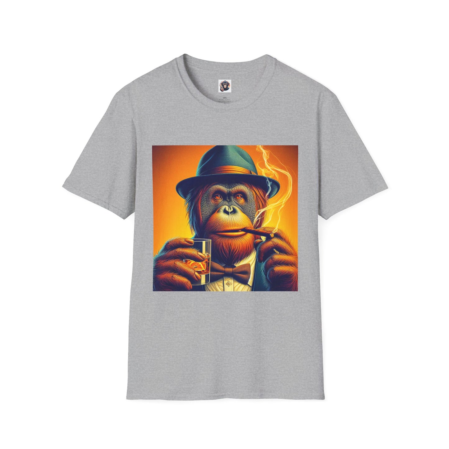 Orangutans T-Shirt Printify XS Sport Grey 