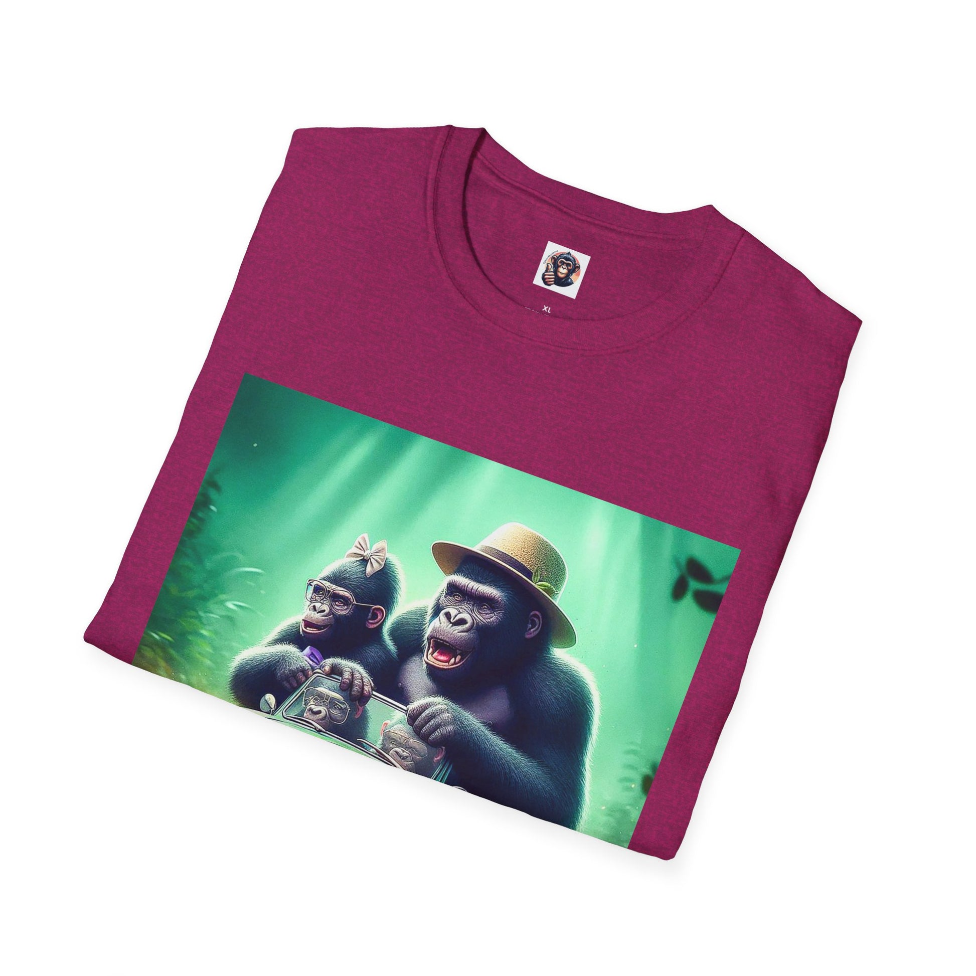 Wacky Gorilla T-Shirt Printify   