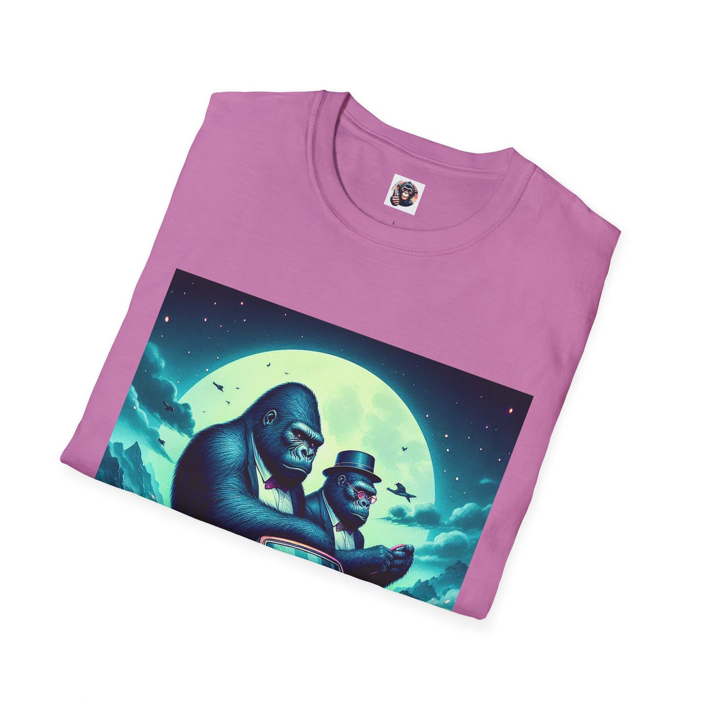 Wacky Gorilla T-Shirt Printify   