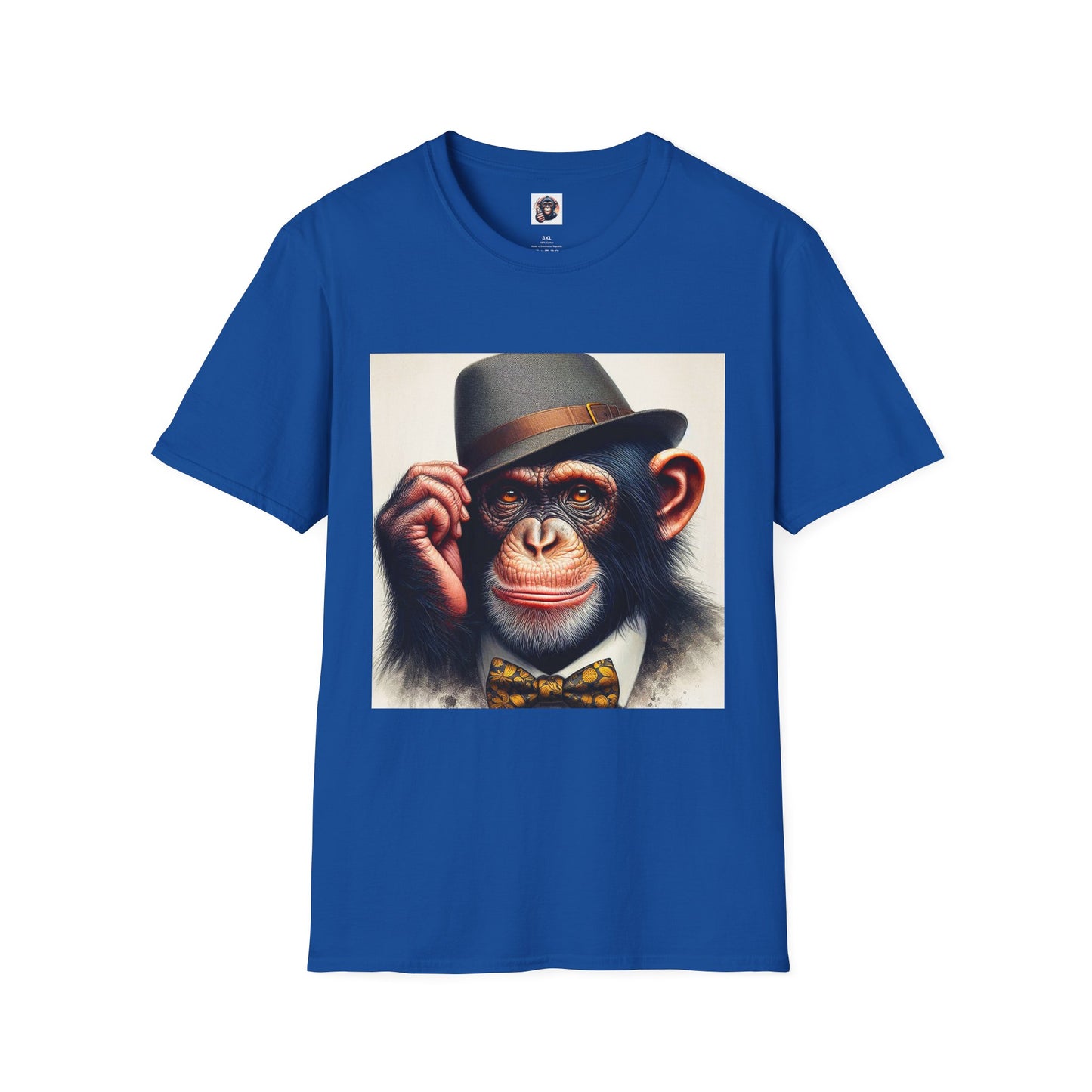 Chimp T-Shirt Printify XS Royal 