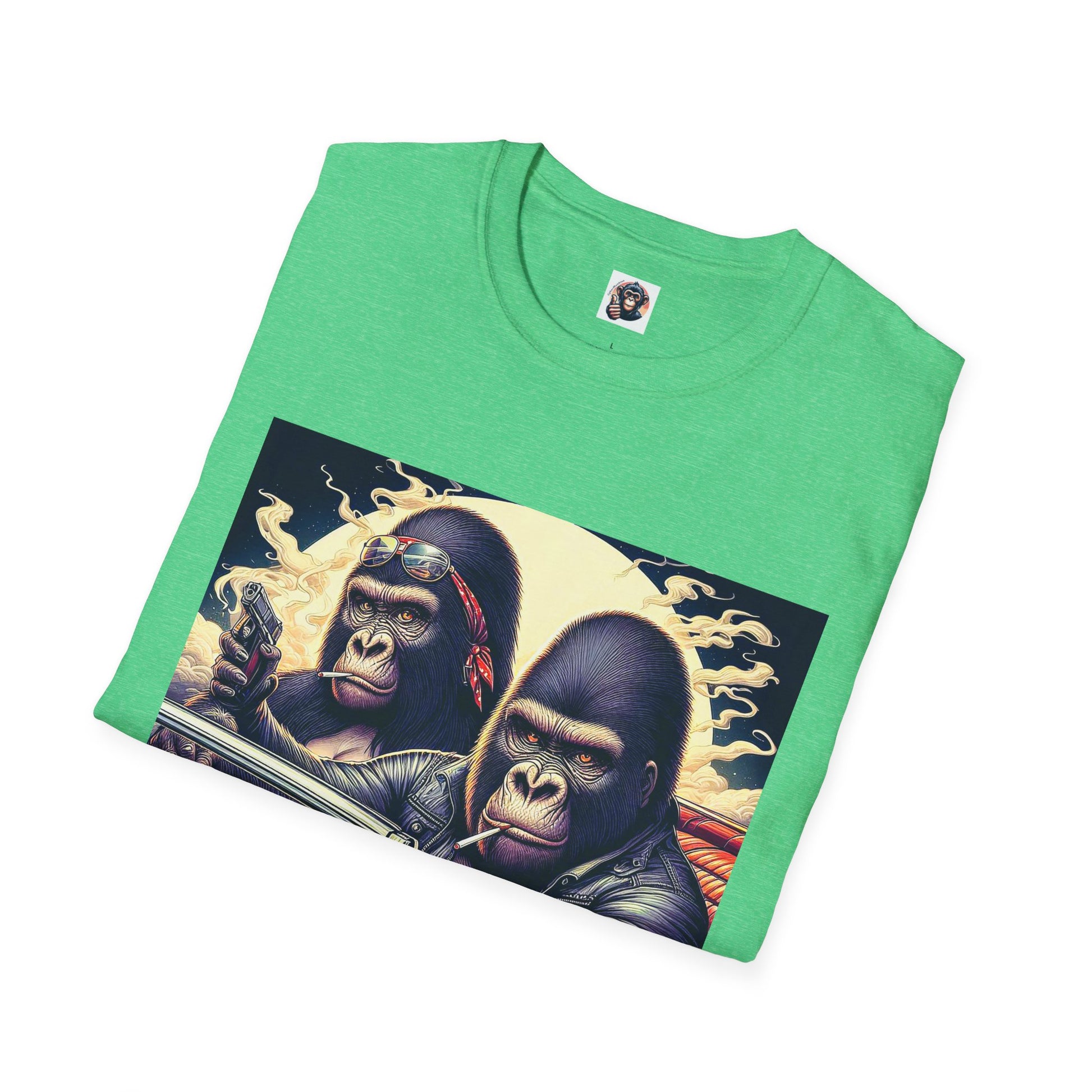 Wacky Gorilla T-Shirt Printify   