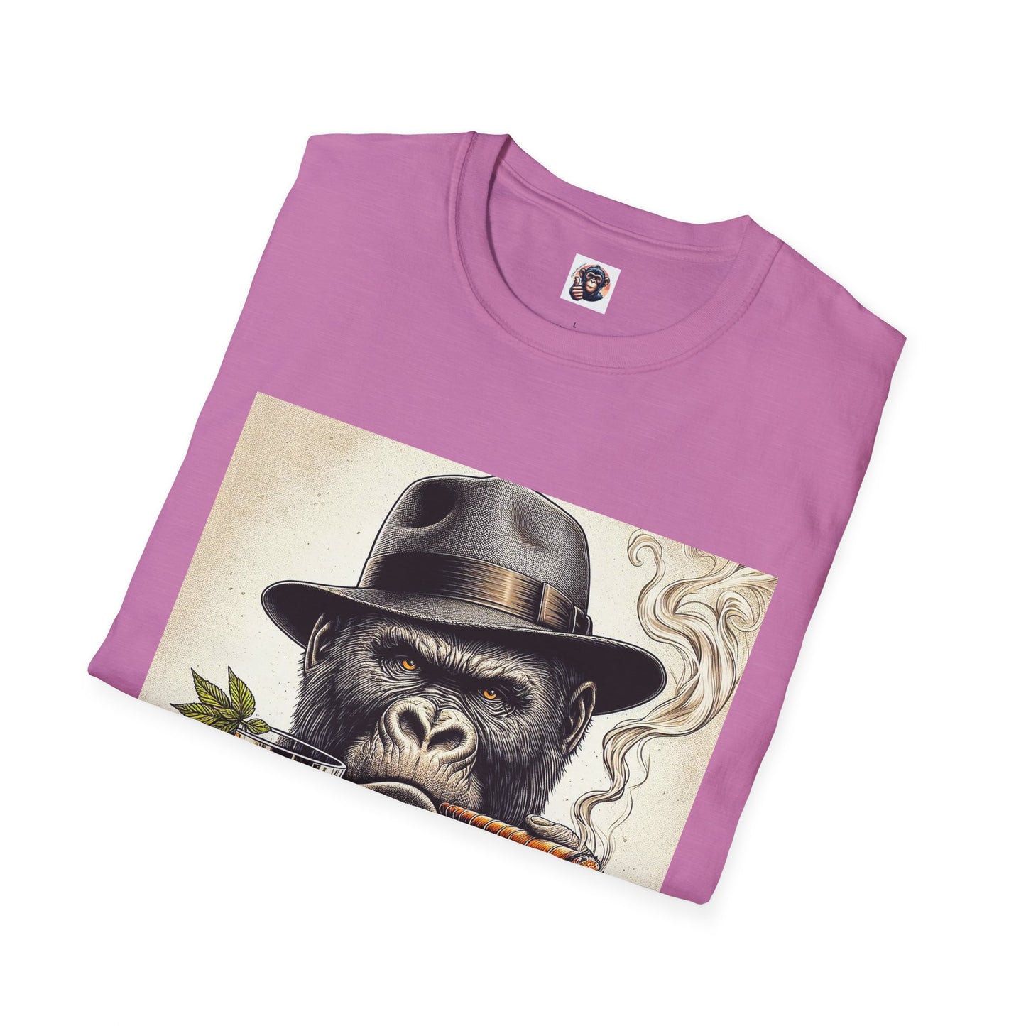 Gorilla T-Shirt Printify   