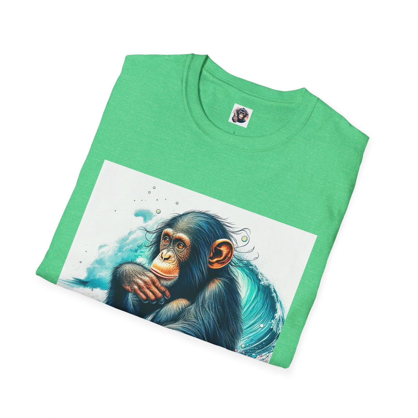 Bonobo surfing