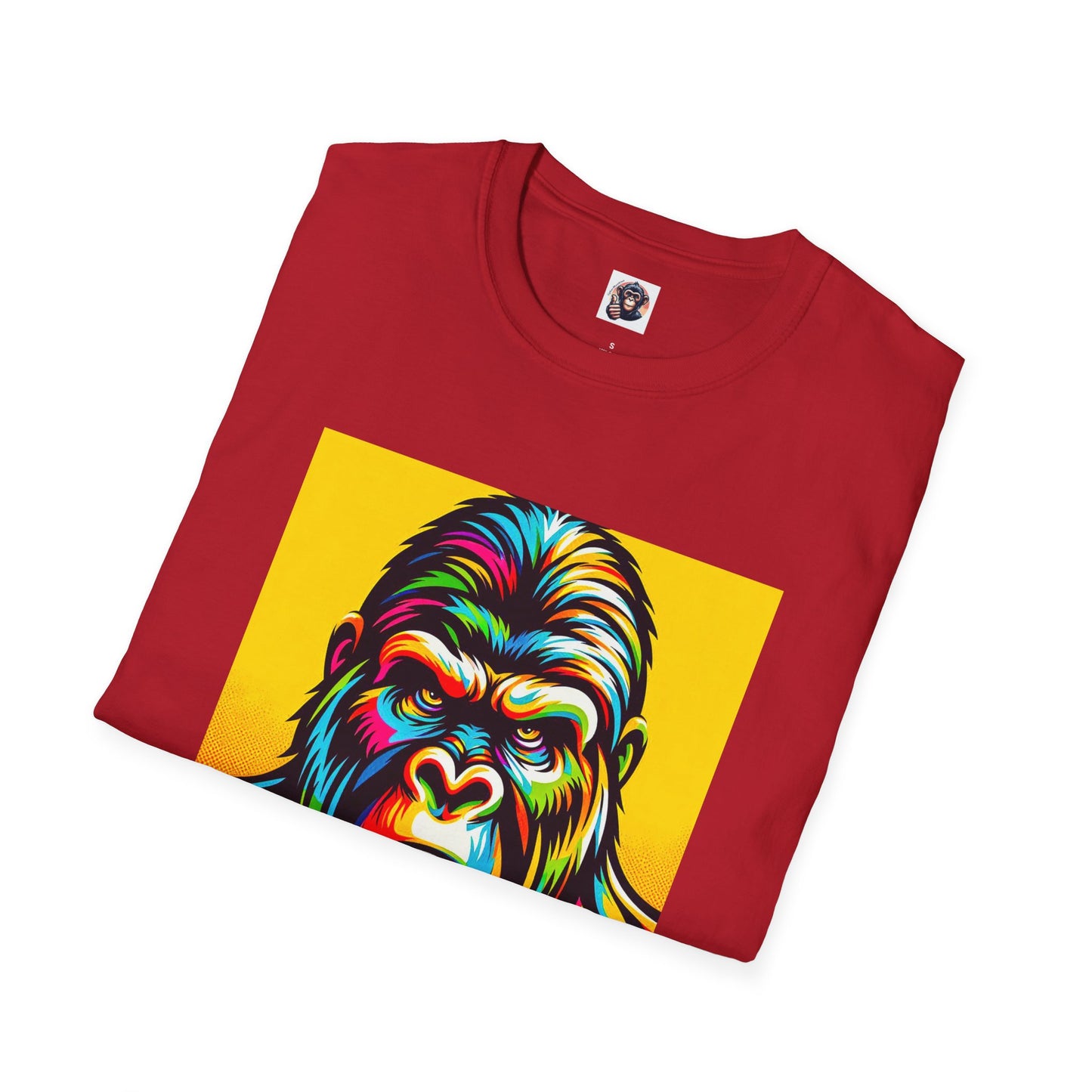 Gorilla T-Shirt Printify   