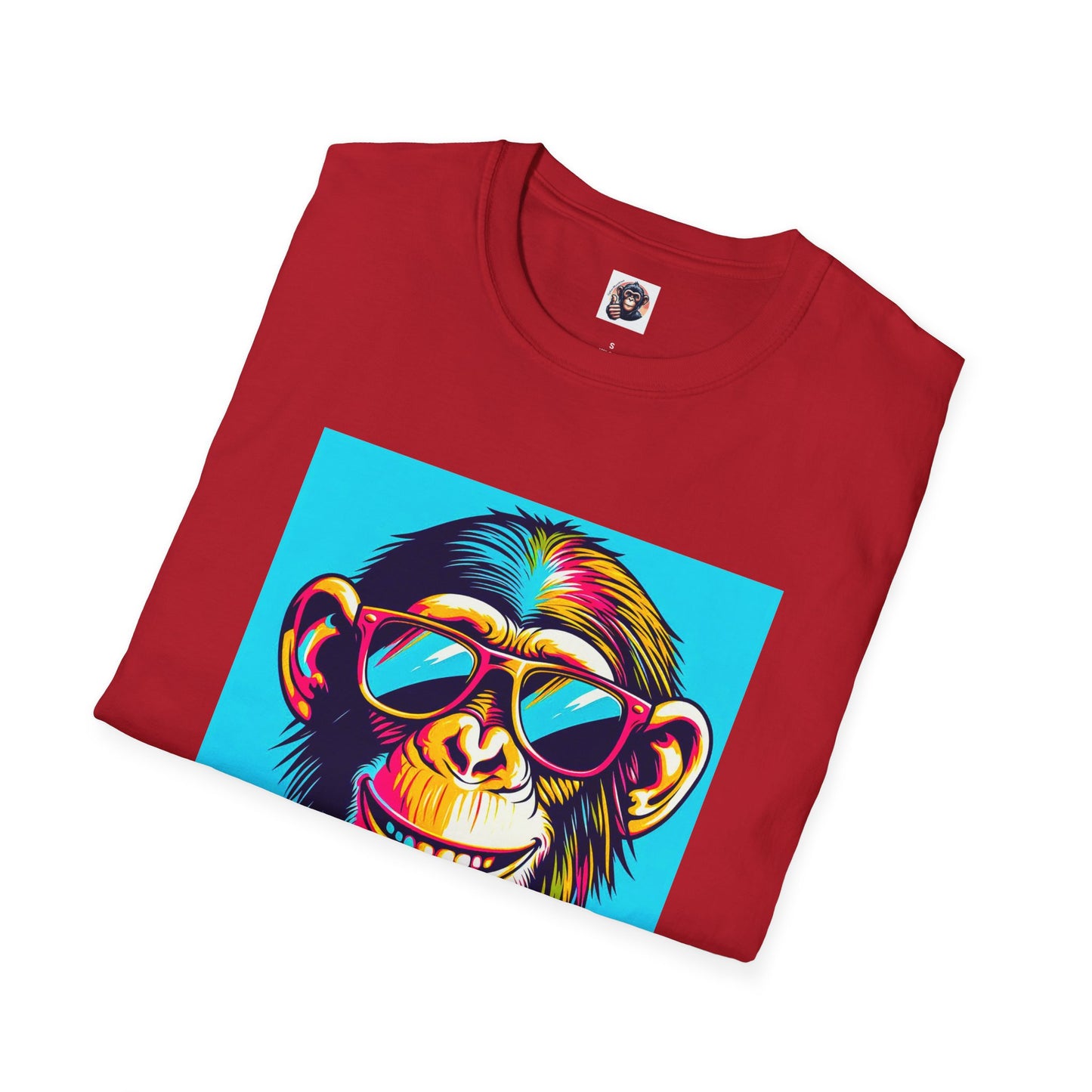 Chimp T-Shirt Printify   