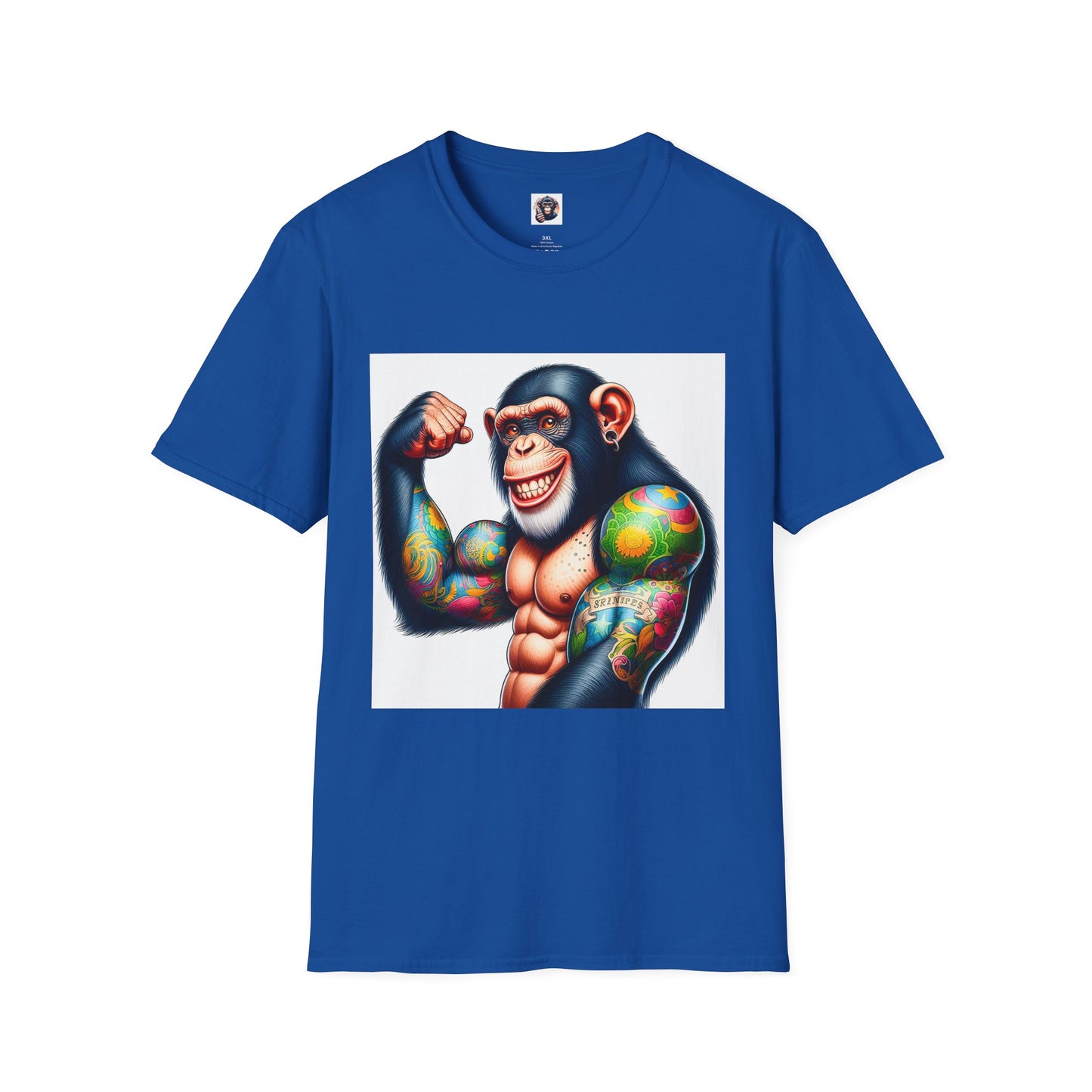 Chimp T-Shirt Printify XS Royal 