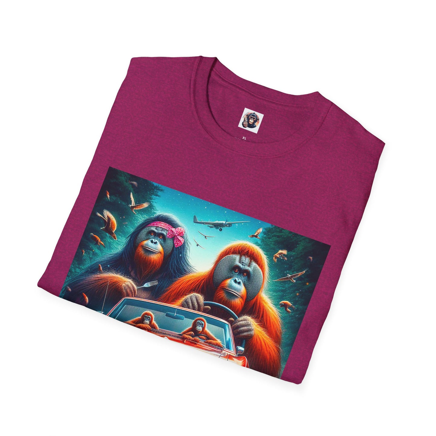 Wacky Orangutans T-Shirt Printify   