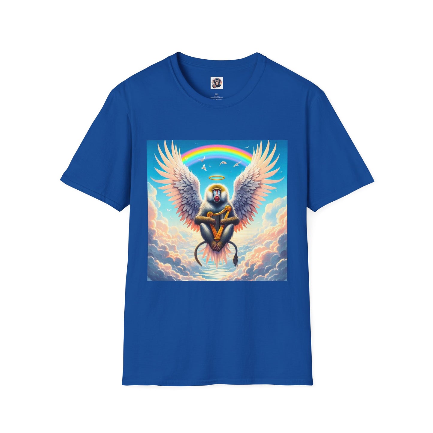 Baboon T-Shirt Printify XS Royal 