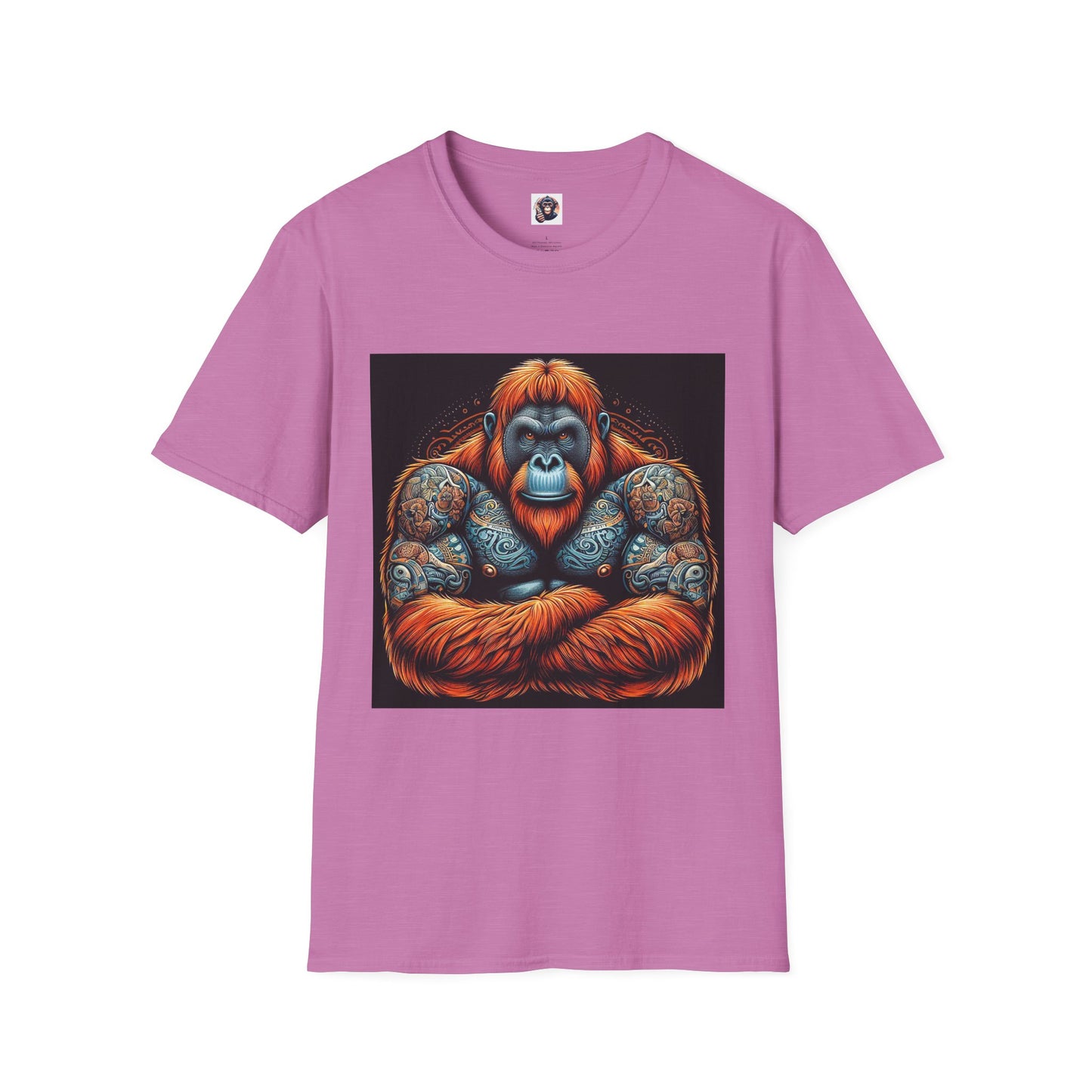 Orangutans T-Shirt Printify S Heather Radiant Orchid 