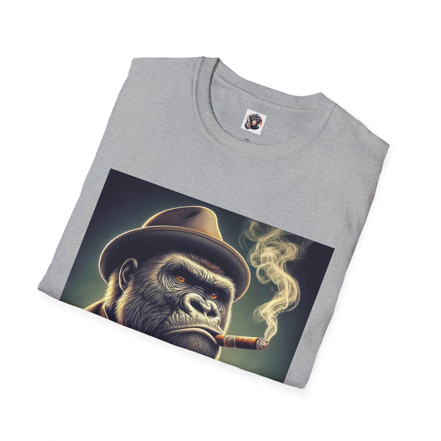 Gorilla T-Shirt Printify   